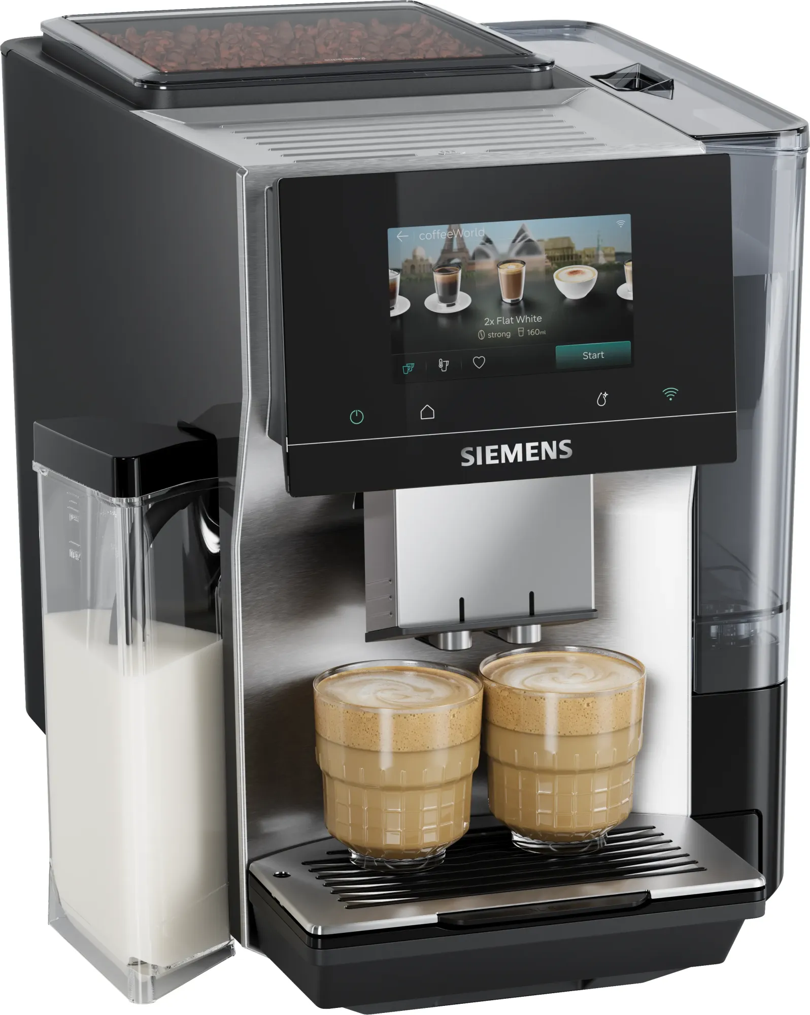 Machine à café tout-automatique EQ700 iAroma Inox TQ727E03