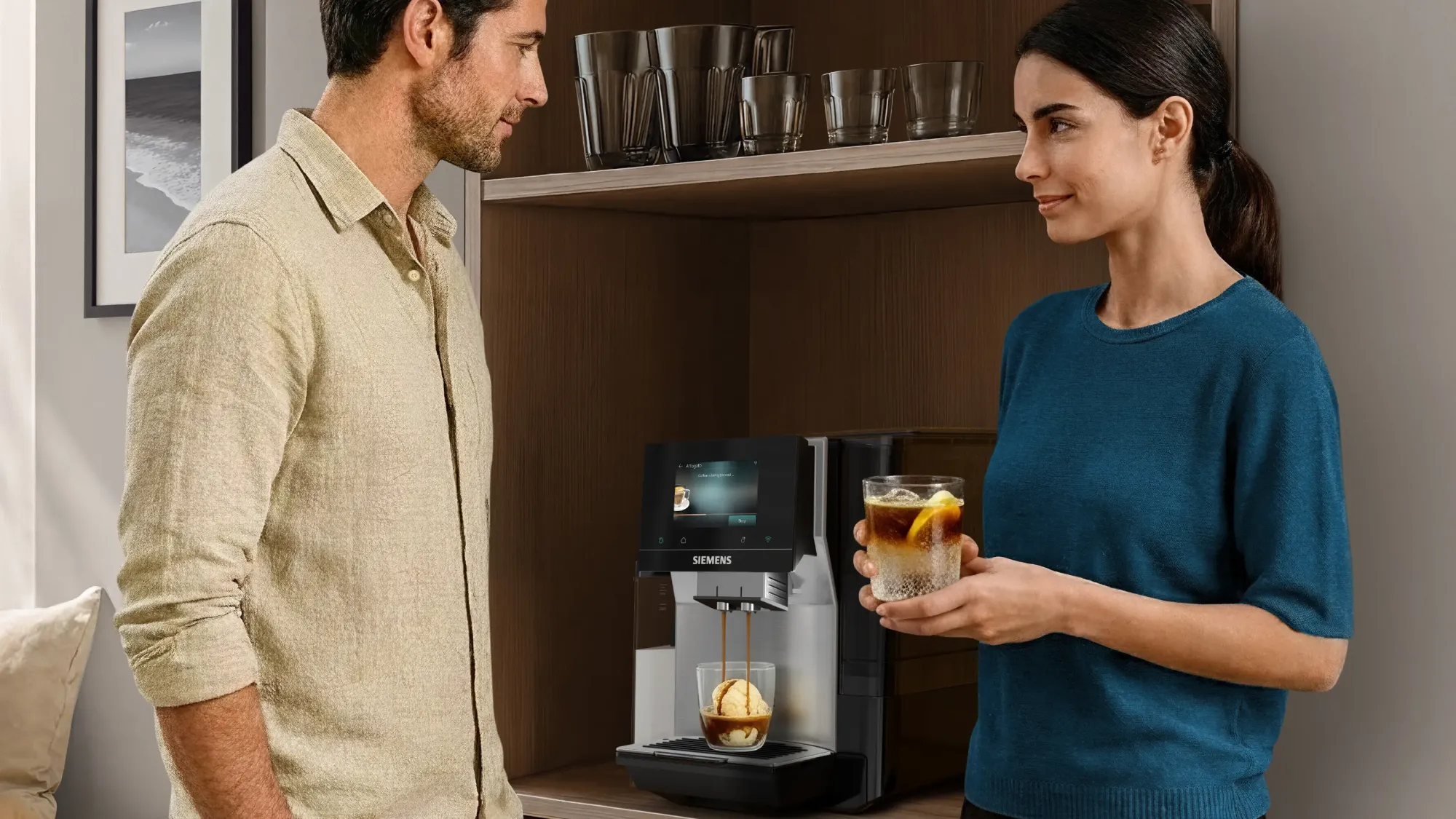Machine à café tout-automatique EQ700 iAroma Inox TQ727E03