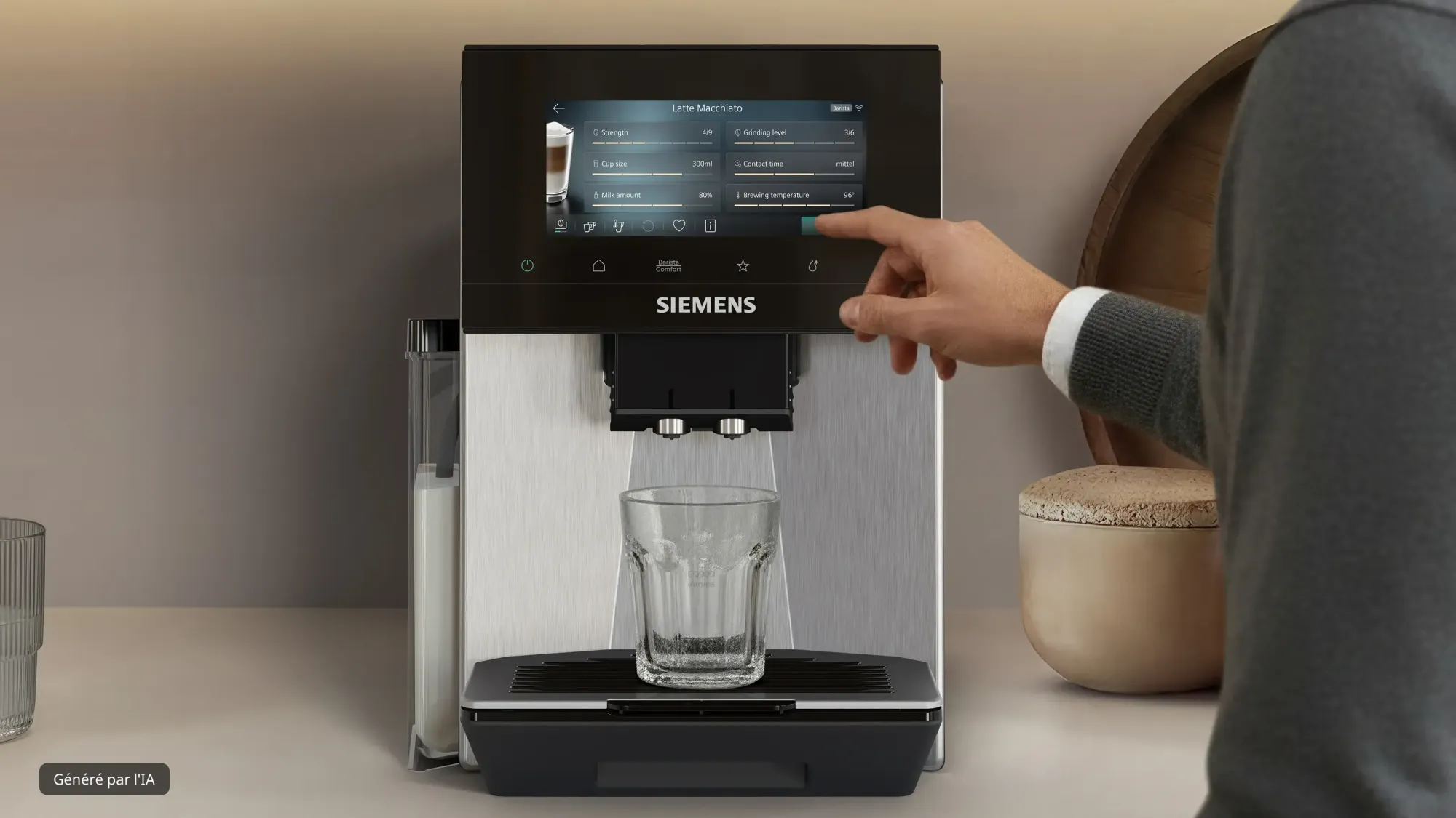 Machine à café tout-automatique EQ900 iAroma Inox TQ923E03