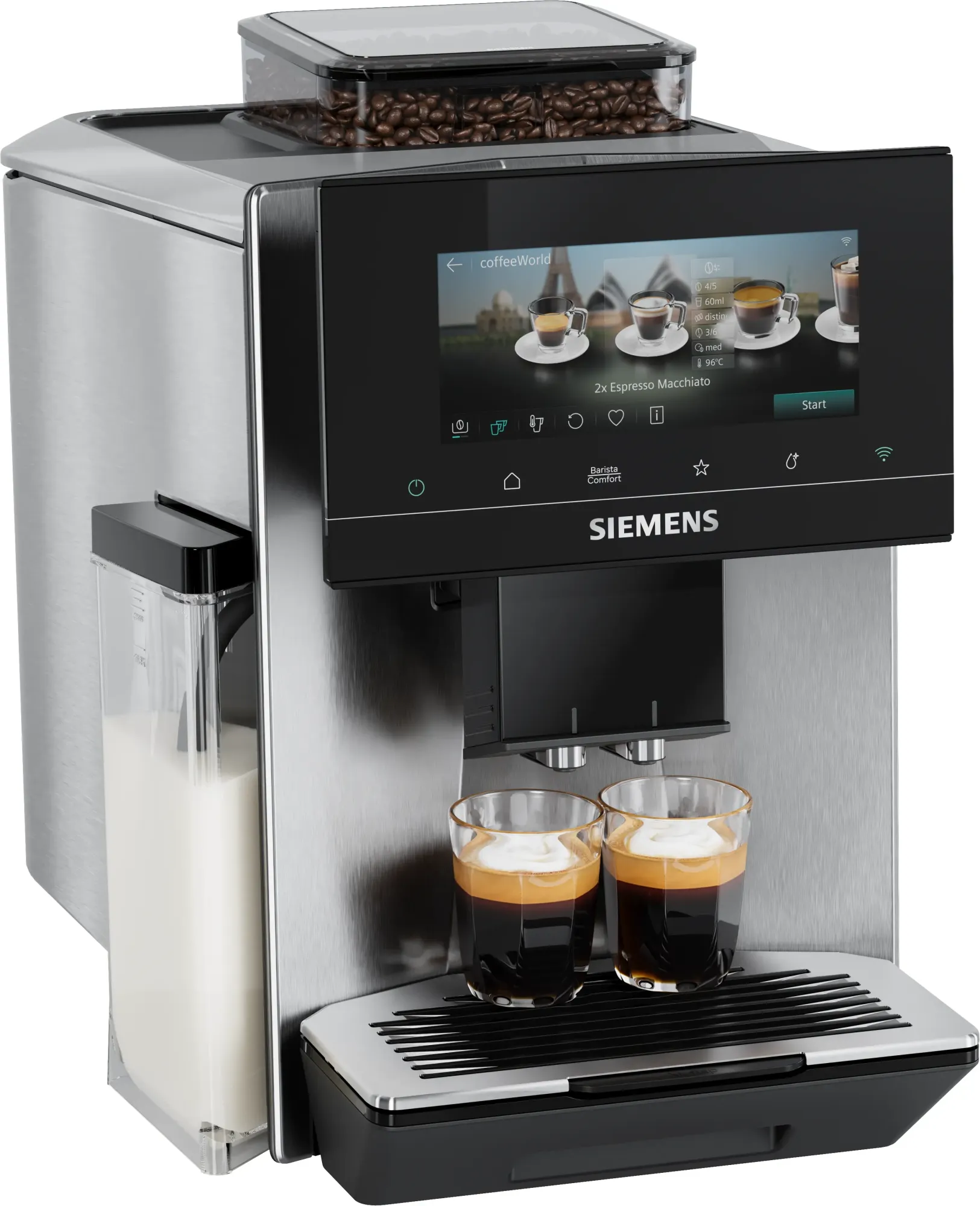 Machine à café tout-automatique EQ900 iAroma Inox TQ923E03