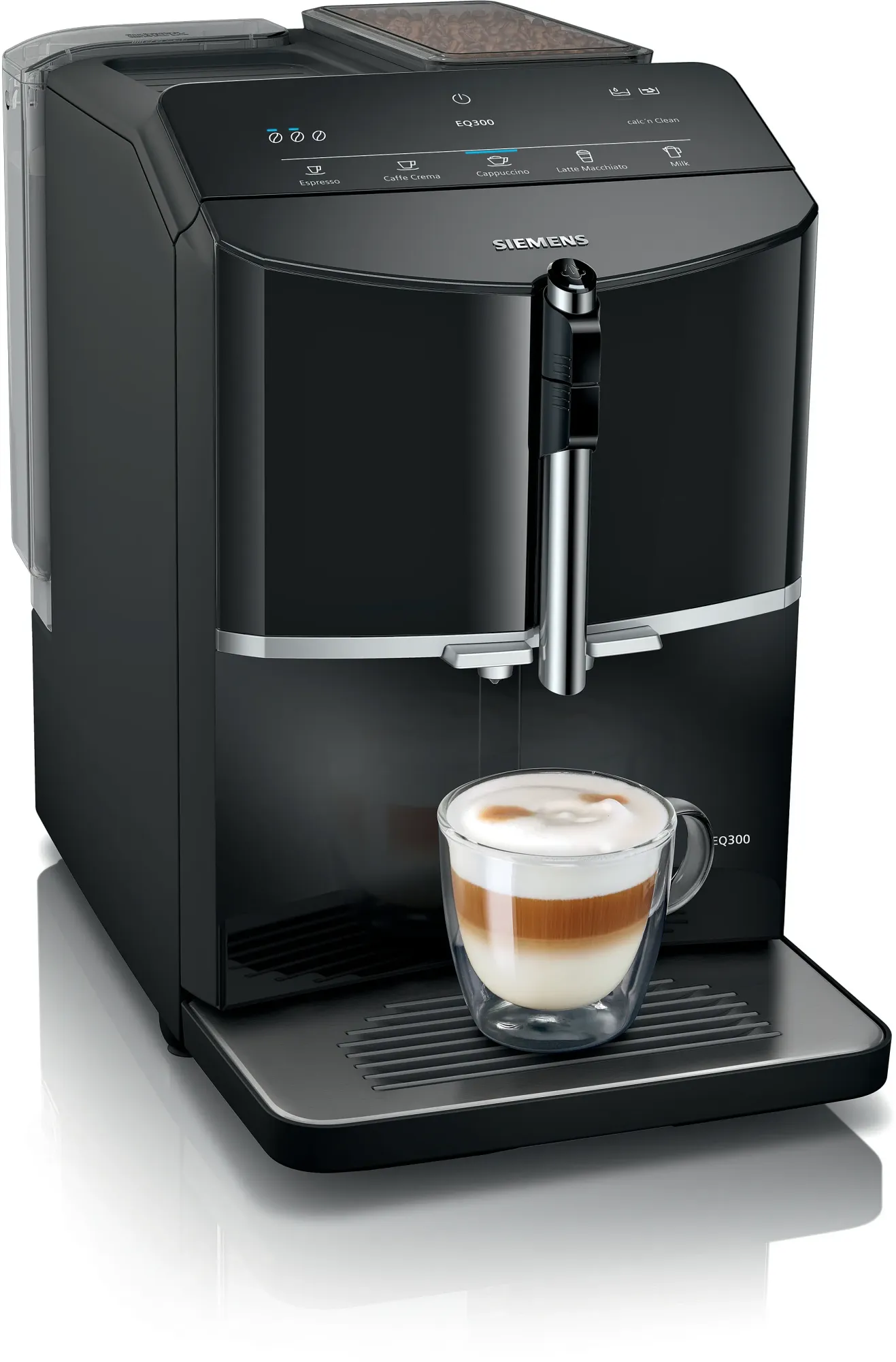 Machine à café tout-automatique EQ300 Noir lustré TF301E19