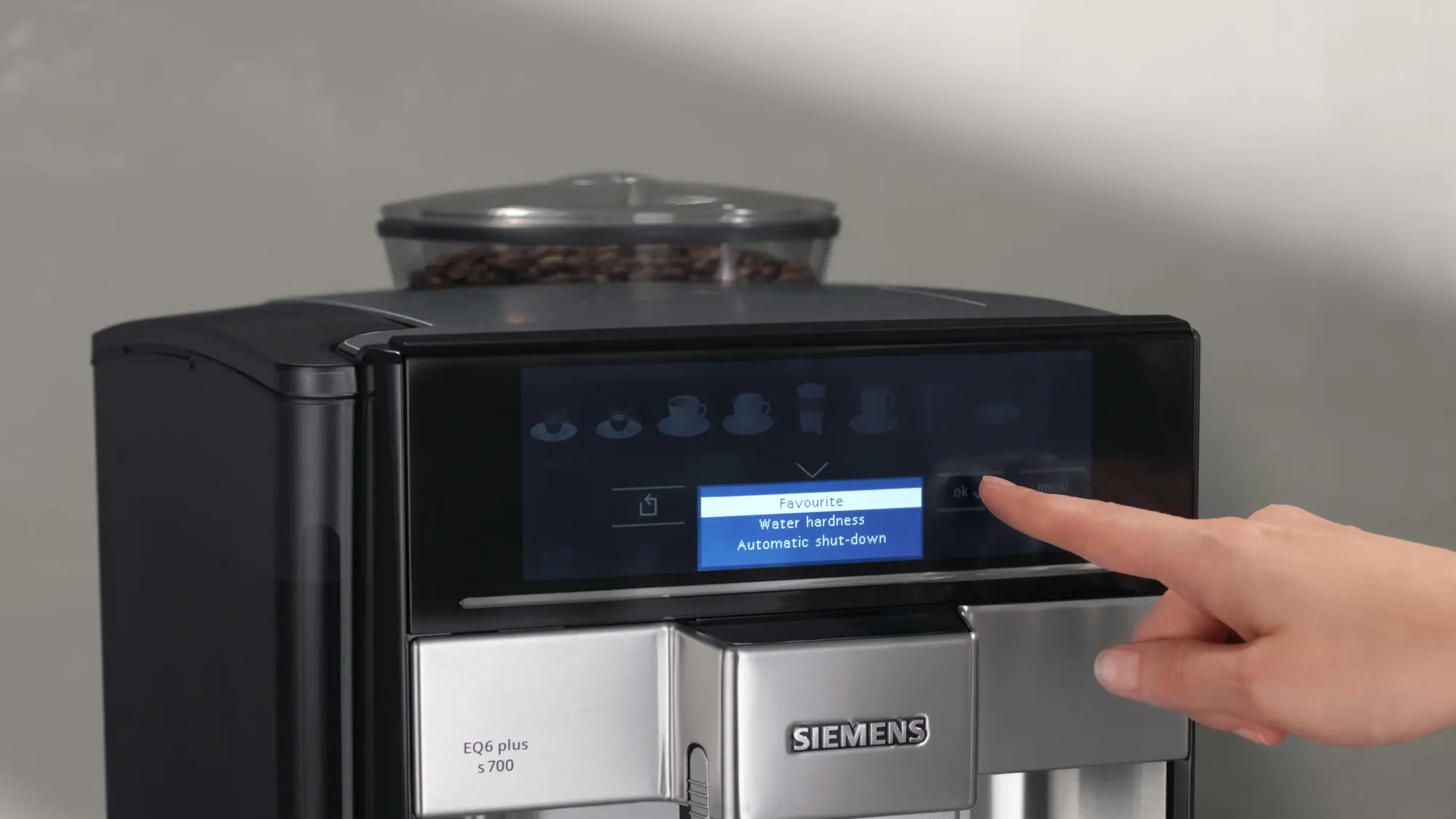 Machine à café tout-automatique EQ6 plus s700 Inox TE657313RW
