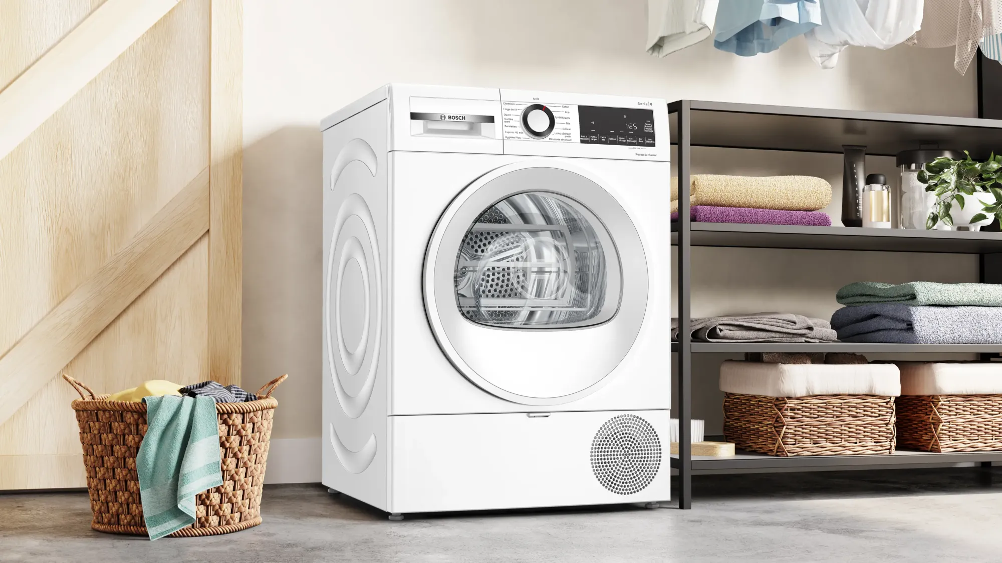 Série 6 Sèche-linge pompe à chaleur 8 kg WQG133DTFR