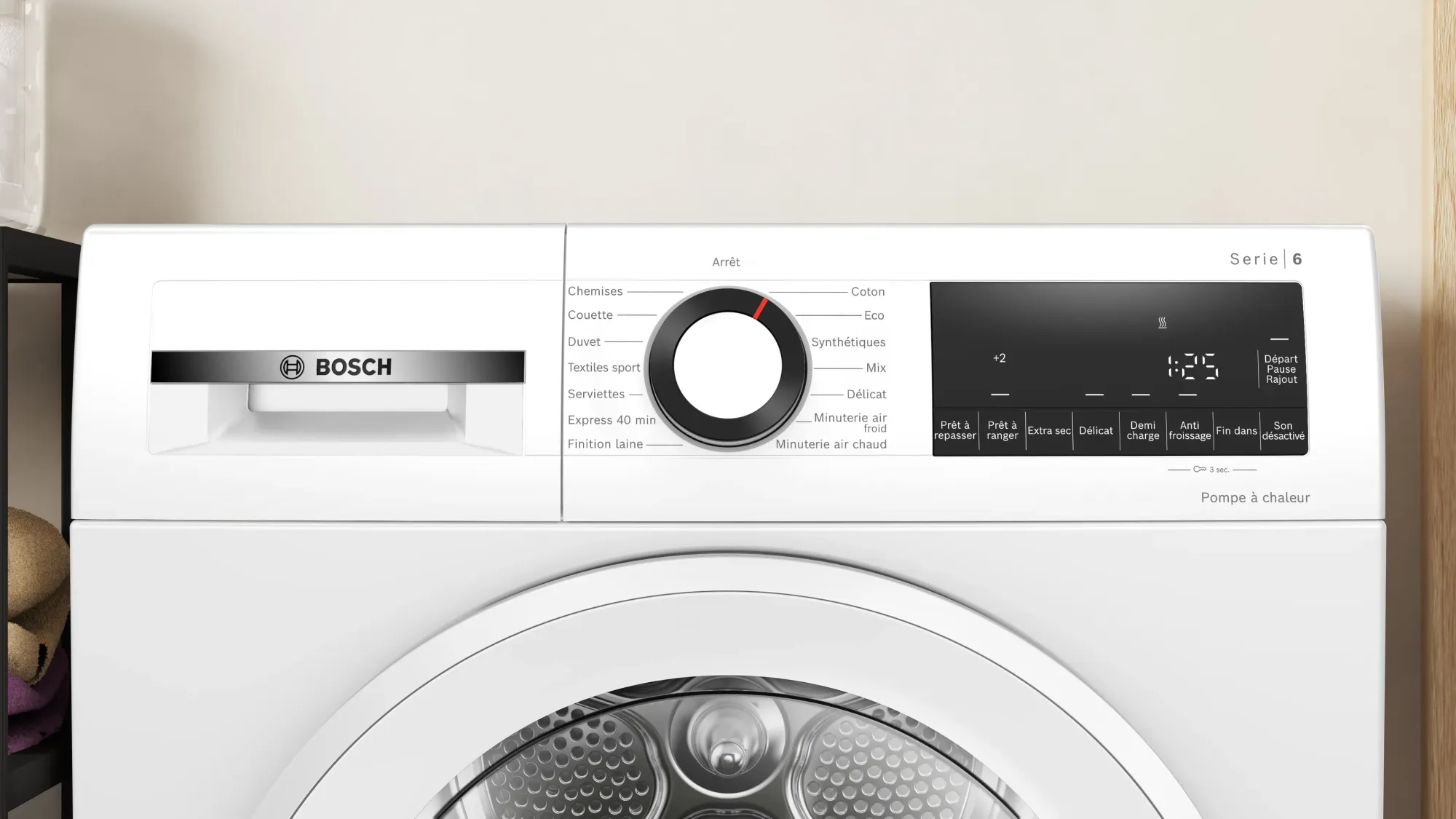 Série 6 Sèche-linge pompe à chaleur 9 kg WQG1420DFR