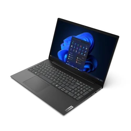 Lenovo V15 G6 ARP AMD Ryzen™ 5 150 Laptop 39,6 cm (15.6") Full HD 16 GB DDR5-SDRAM 512 GB SSD Wi-Fi 6 (802.11ax) Windows 11 Pro Schwarz Deutsch