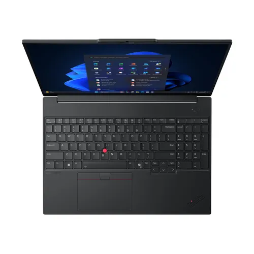 Lenovo ThinkPad E16 Gen 3 (Intel) Copilot+ PC Intel Core Ultra 5 226V Laptop 40.6 cm (16") WUXGA 16 GB LPDDR5x-SDRAM 512 GB SSD Wi-Fi 6E (802.11ax) Windows 11 Pro Black Italian