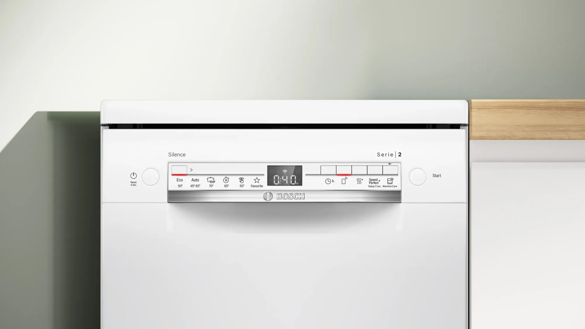 Série 2 Lave-vaisselle pose-libre 45 cm Blanc SPS2HKW55E