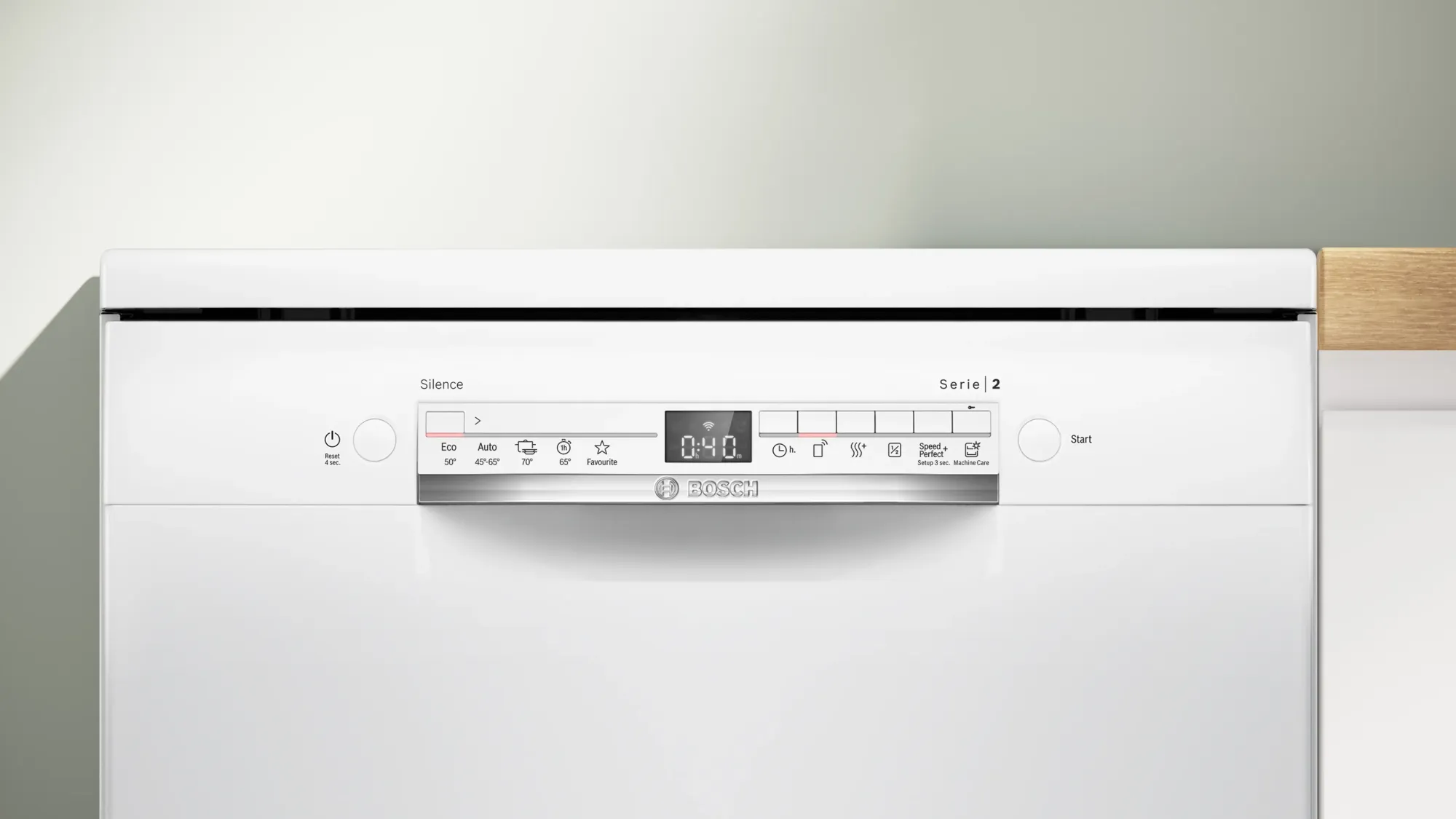 Série 2 Lave-vaisselle pose-libre 60 cm Blanc SMS2HTW06E