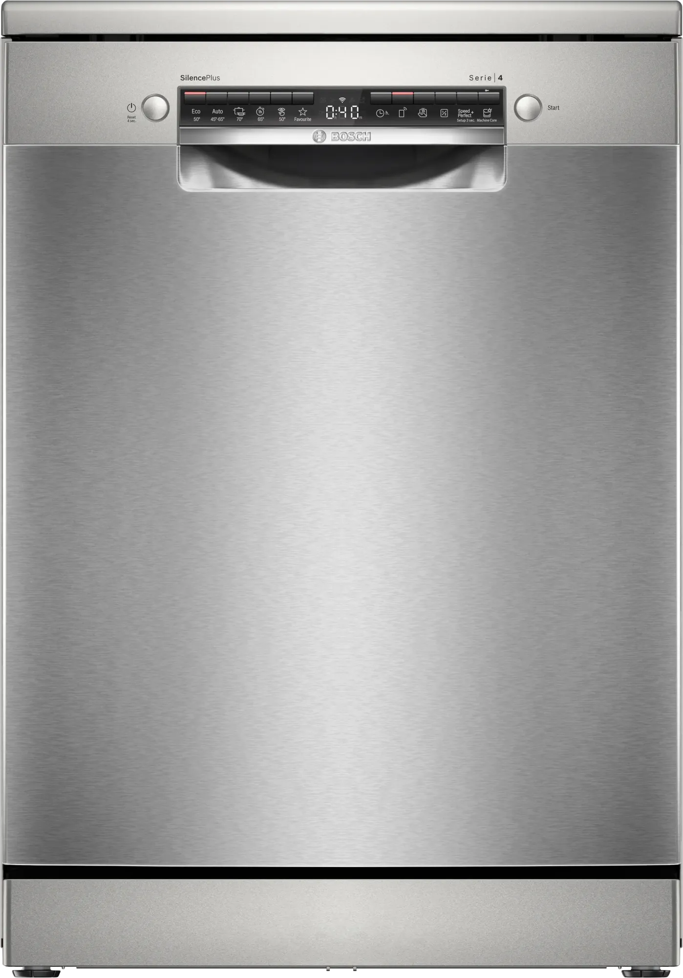 Série 4 Lave-vaisselle pose-libre 60 cm Acier brossé anti-traces SMS4EMI06E