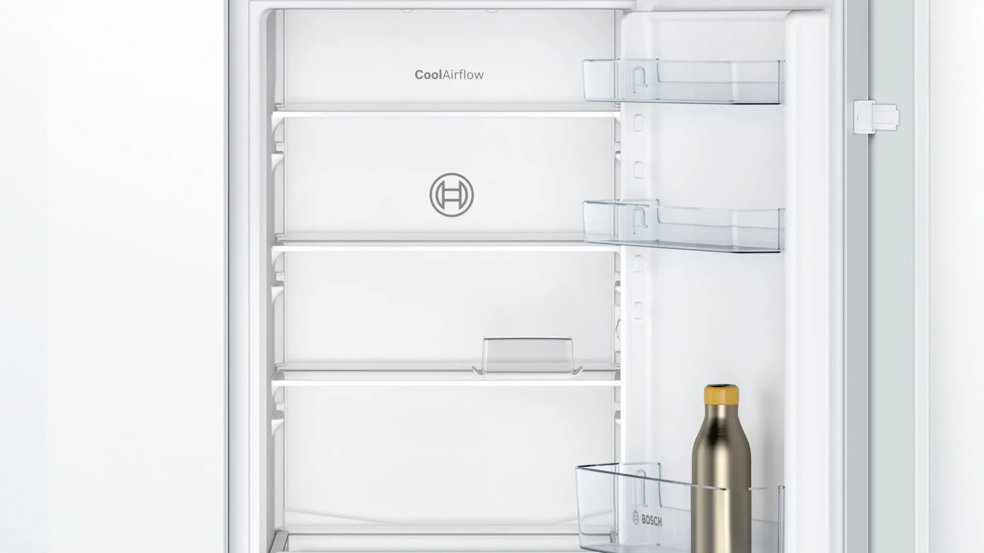 Série 2 Réfrigérateur combiné intégrable 177.2 x 54.1 cm Charnières à glissières KIV865SE0