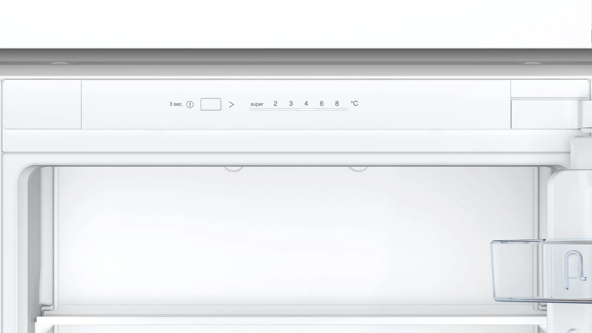 Série 2 Réfrigérateur combiné intégrable 177.2 x 54.1 cm Charnières à glissières KIV87NSE0