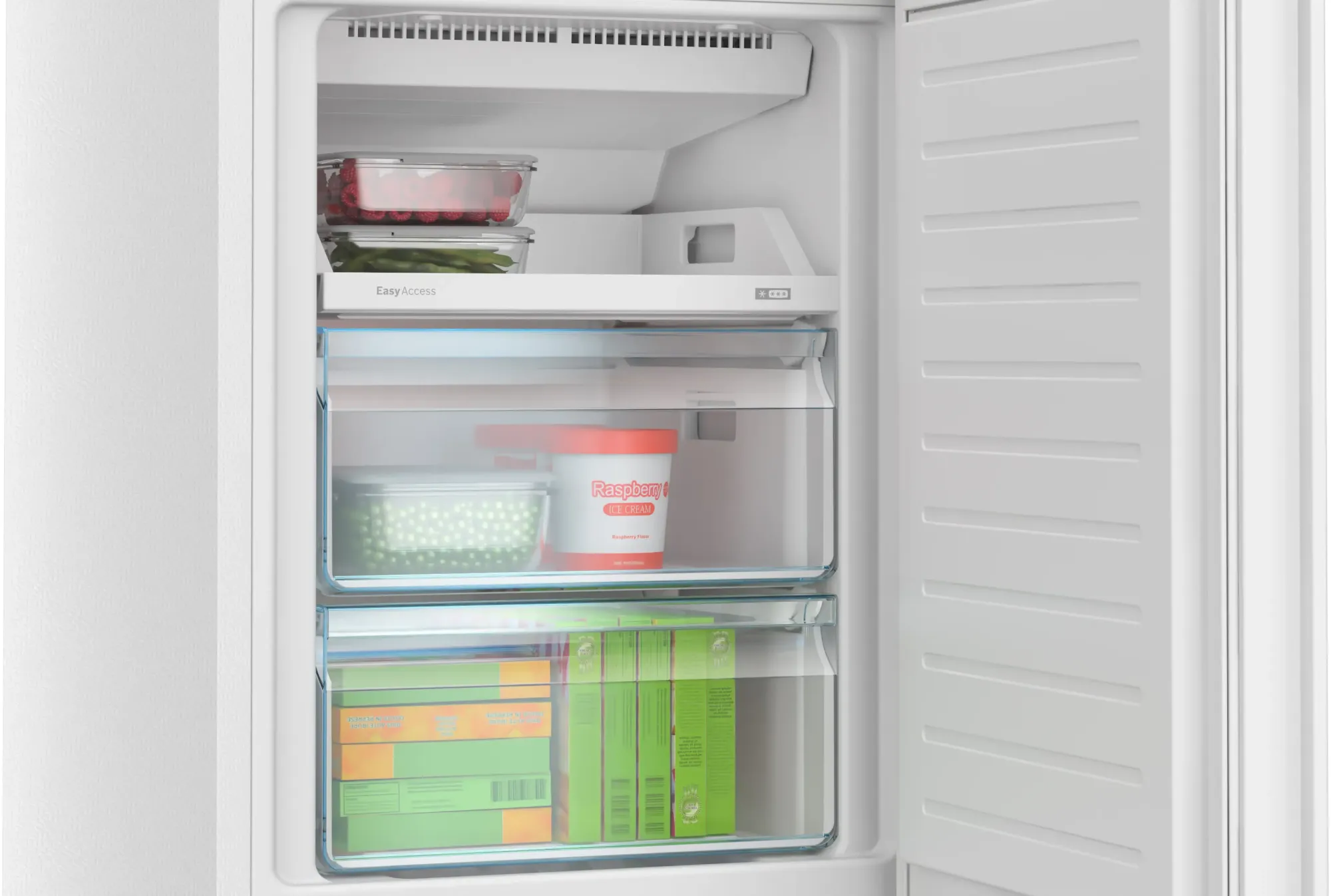 Série 2 Réfrigérateur combiné pose-libre 175.4 x 61.4 cm Blanc, Total No Frost KGN33NWDA