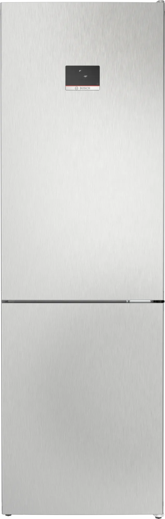Série 4 Réfrigérateur combiné pose-libre 186 x 60 cm Couleur métallique KGN367LDF