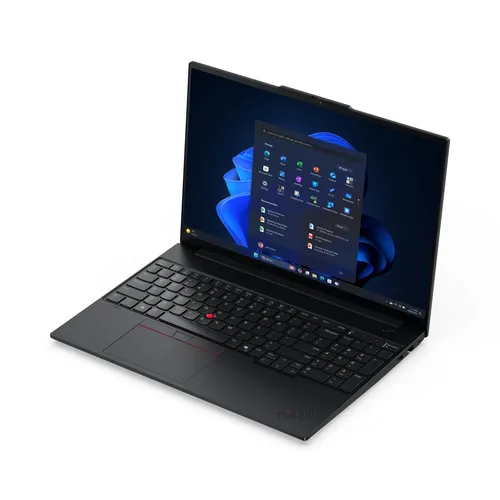 Lenovo ThinkPad E16 Gen 3 (Intel) Copilot+ PC Intel Core Ultra 5 226V Laptop 40,6 cm (16") WUXGA 16 GB LPDDR5x-SDRAM 512 GB SSD Wi-Fi 6E (802.11ax) Windows 11 Pro Schwarz Deutsch