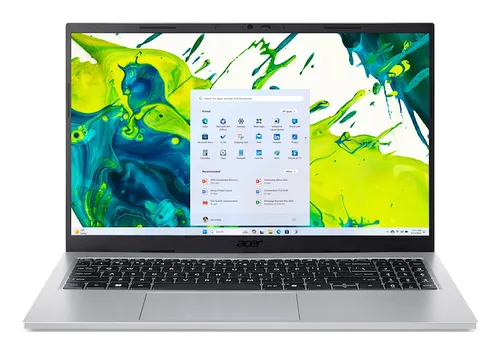 Acer Aspire Go 15 AG15-72P-77TE Intel Core 7 150U Computer portatile 39,6 cm (15.6") Full HD 32 GB DDR4-SDRAM 1 TB SSD Wi-Fi 6 (802.11ax) Windows 11 Home Italiano Argento