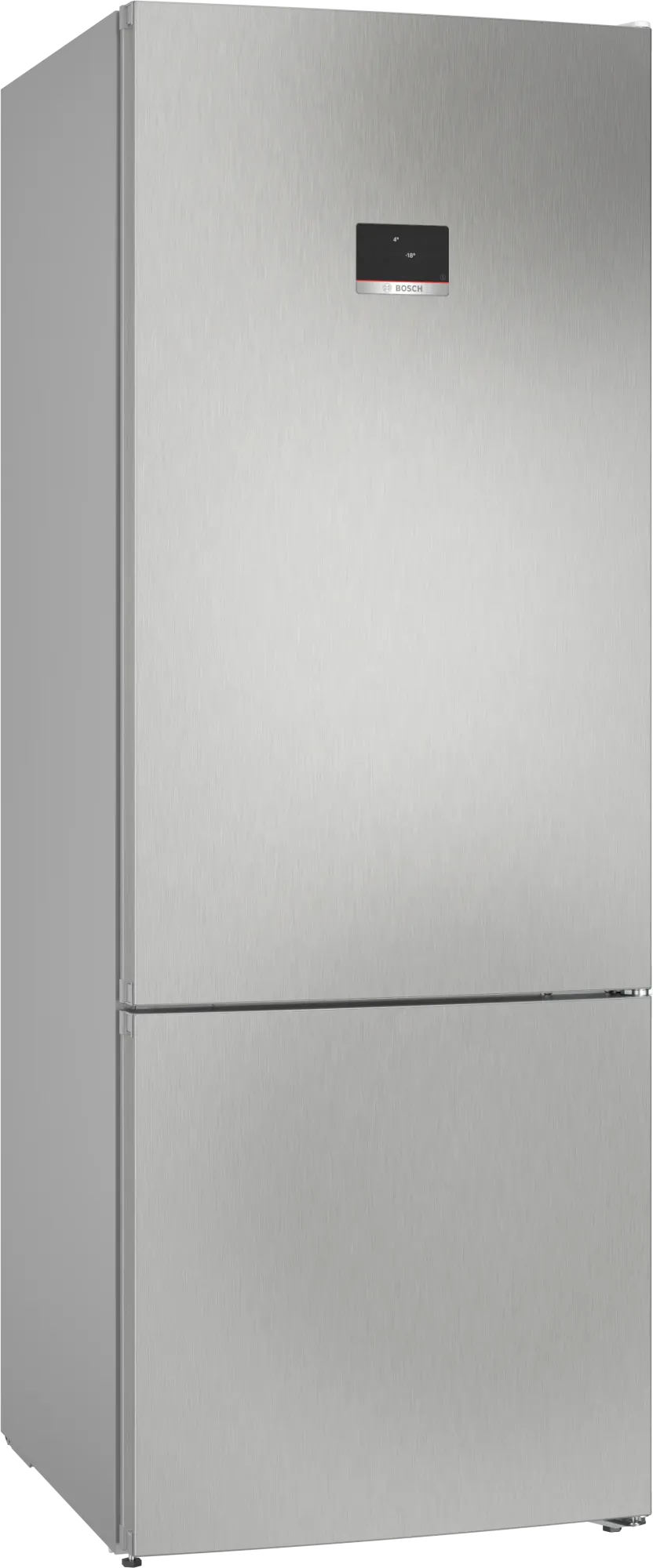 Série 4 Réfrigérateur combiné pose-libre 193 x 70 cm Couleur métallique KGN56XLEB