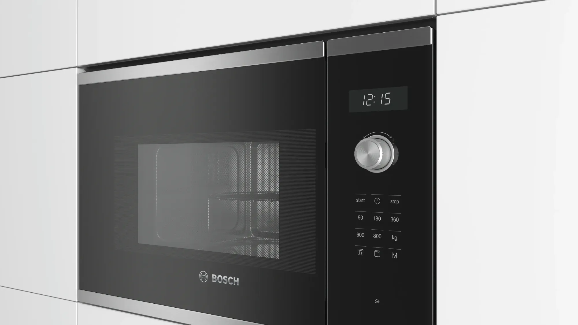 Série 6 Micro-ondes encastrable avec gril Inox BEL524MS0