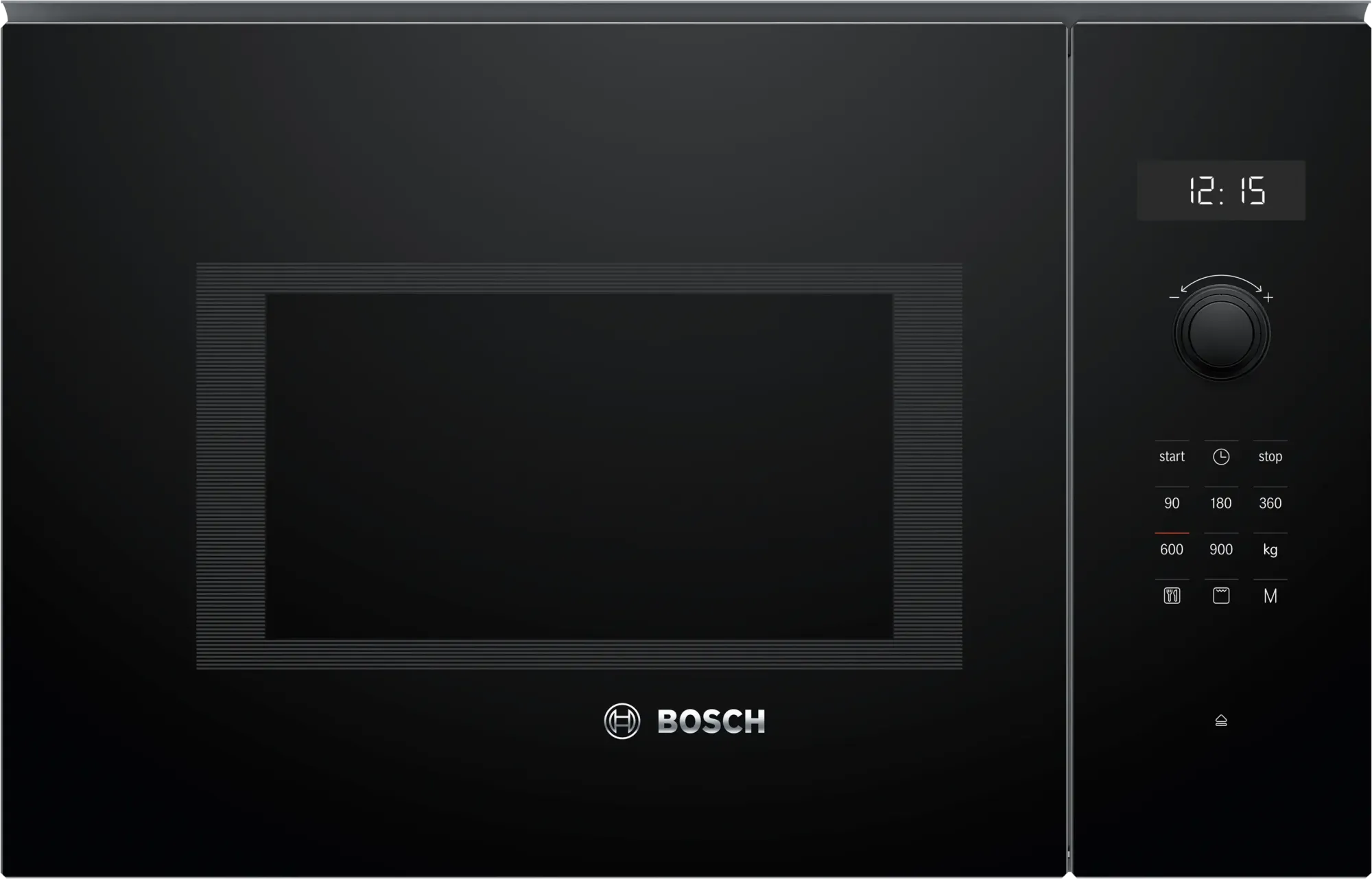 Série 6 Micro-ondes encastrable avec gril Noir BEL554MB0