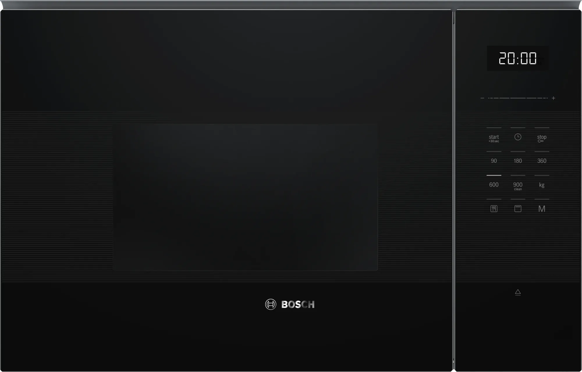Série 6 Micro-ondes encastrable avec gril Noir BEL554MB2