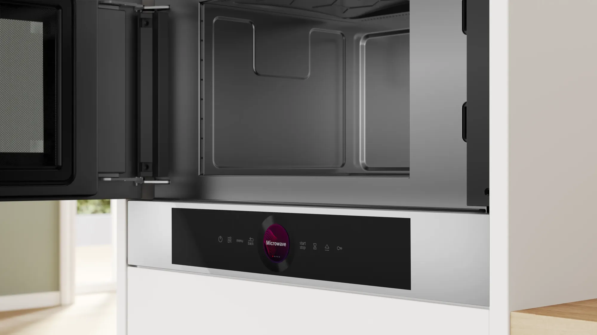 Série 8 Micro-ondes encastrable Blanc BFL7221W1