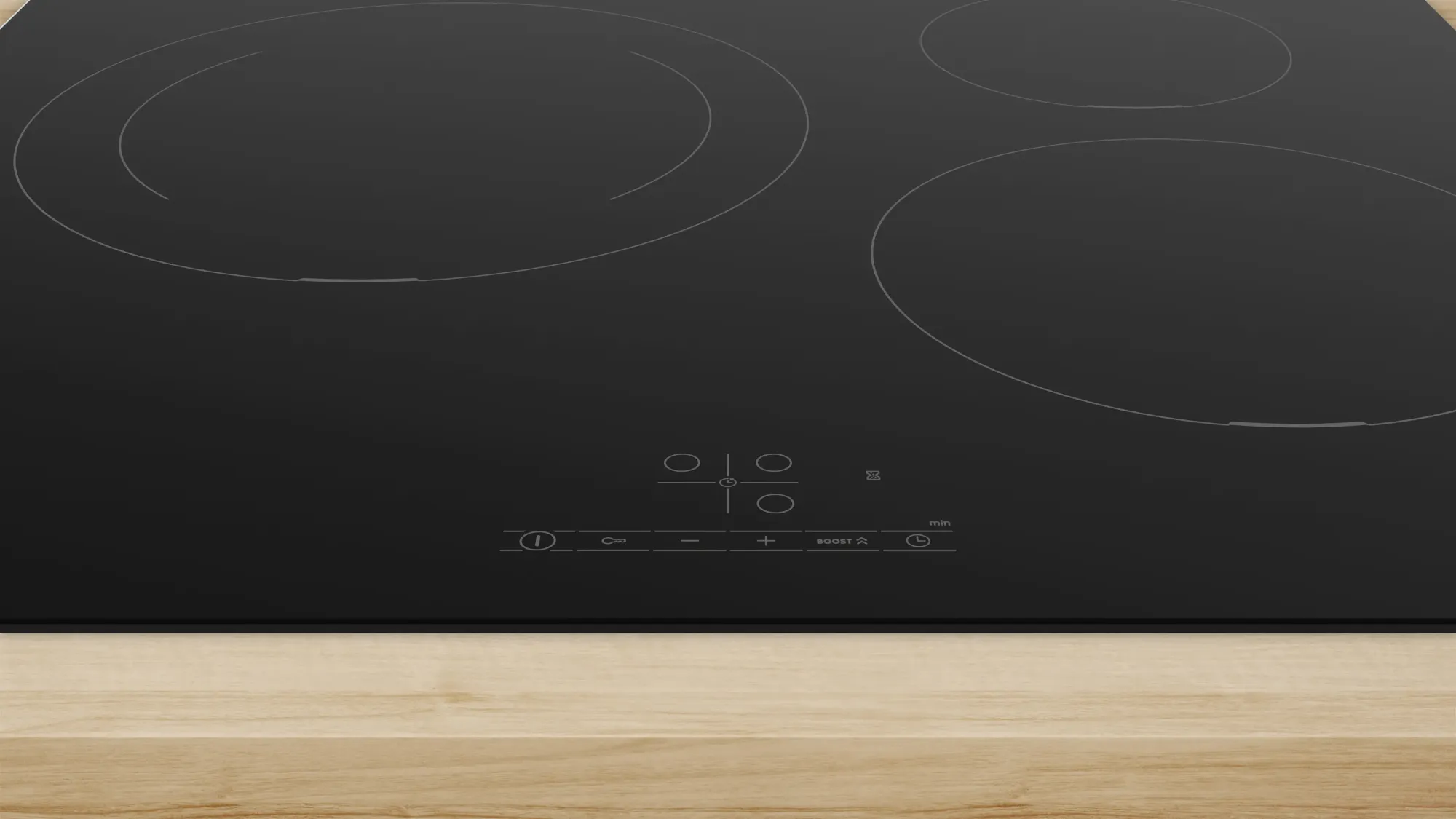 Série 4 Table à induction 60 cm sans cadre PIJ611BB5E