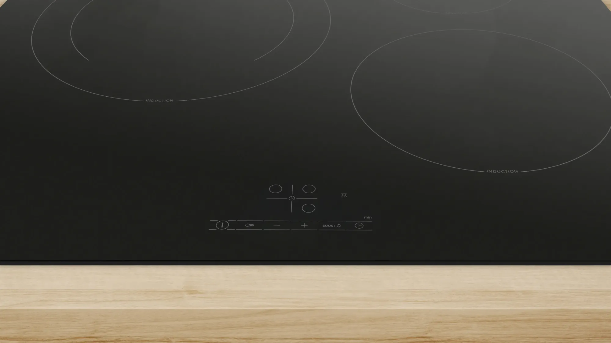 Série 4 Table à induction 60 cm sans cadre PUJ61RBB5E