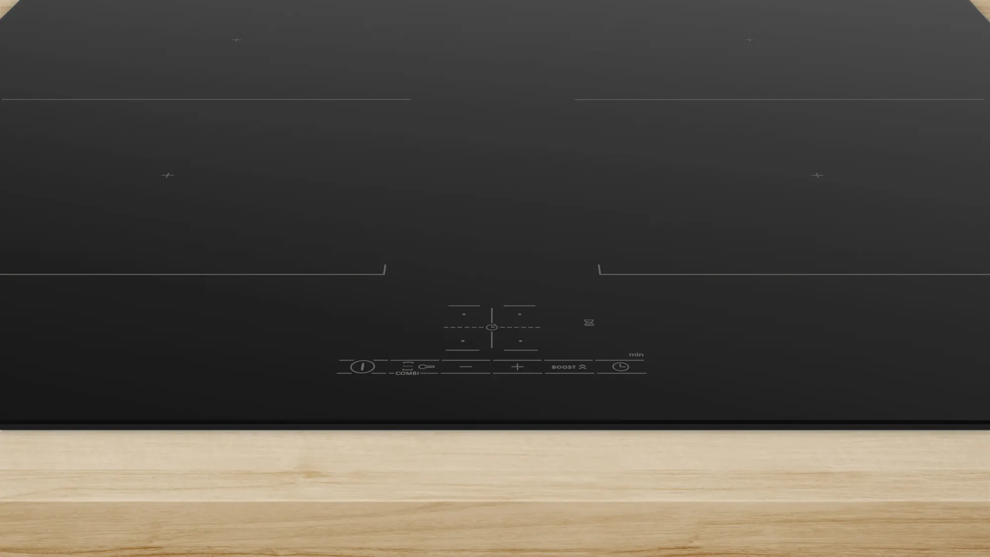 Série 4 Table à induction 60 cm sans cadre PVQ611BB6E