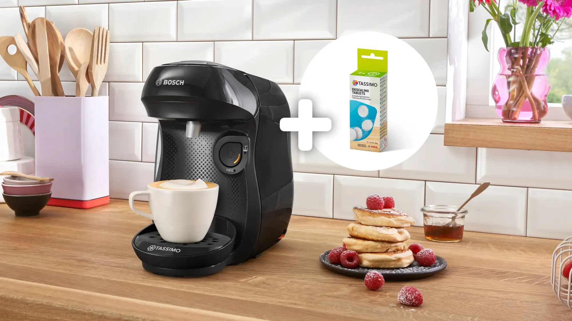 Machine multi-boissons automatique TAS HAPPY friendly w/descaler TAS102EA