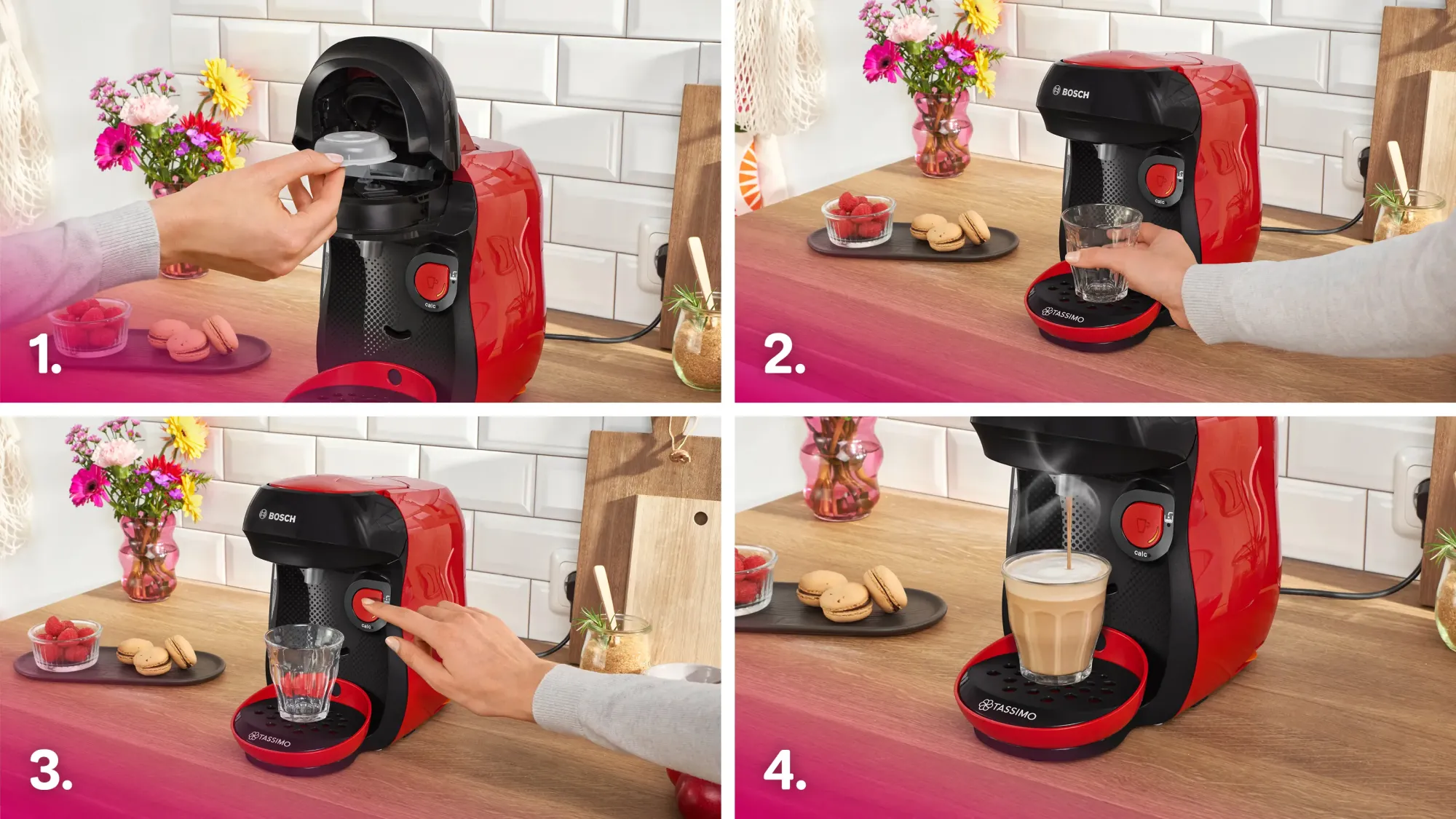 Machine multi-boissons automatique TASSIMO HAPPY friendly TAS103E