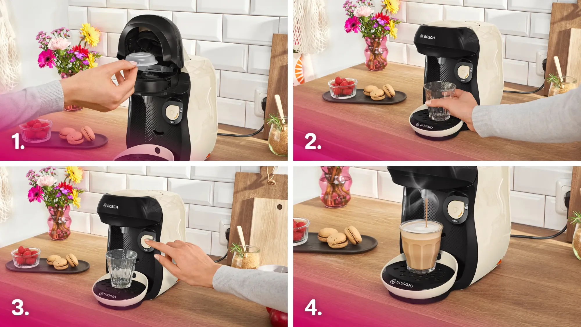 Machine multi-boissons automatique TASSIMO HAPPY friendly TAS107E