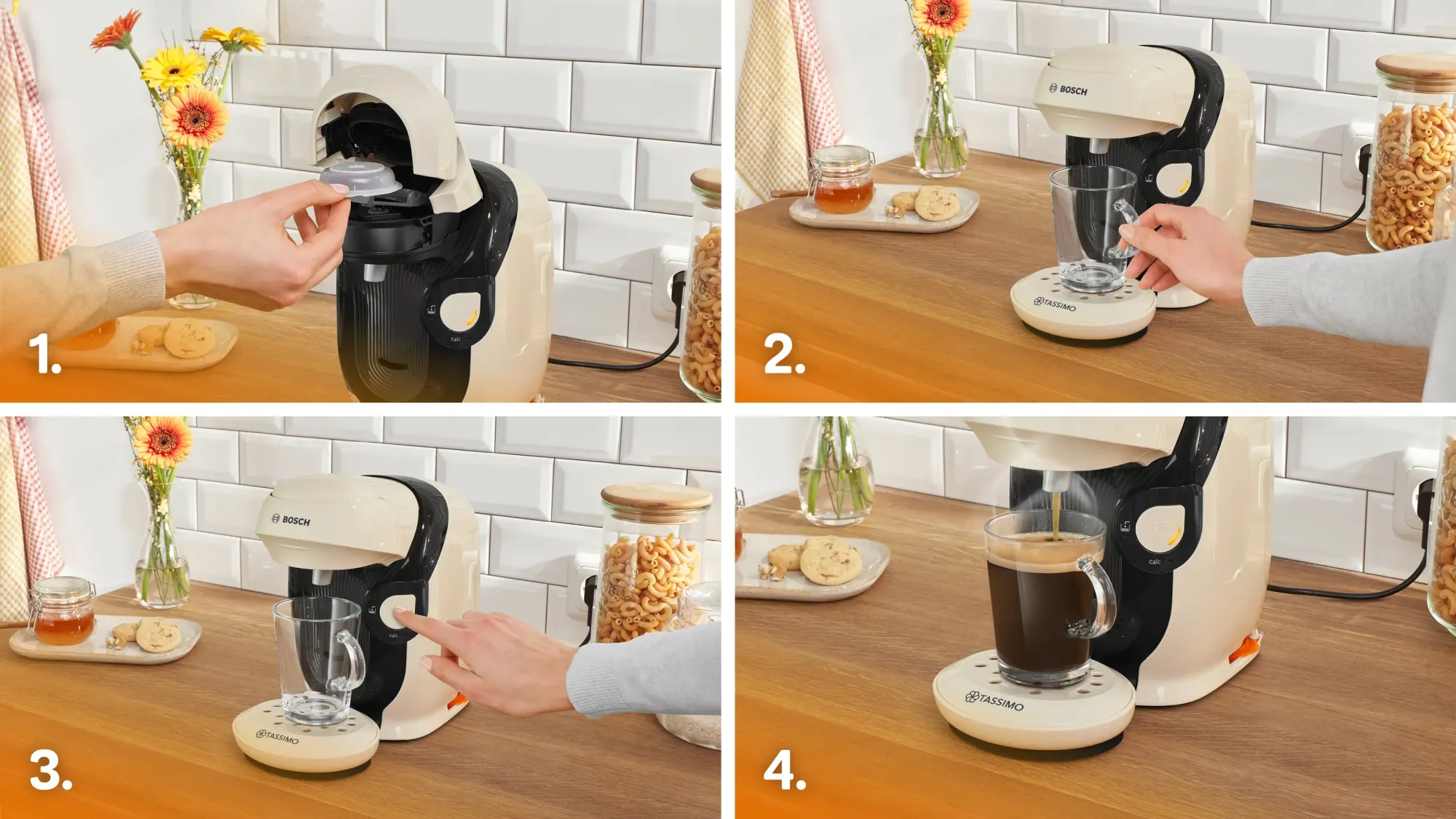 Machine multi-boissons automatique TASSIMO STYLE friendly TAS117E