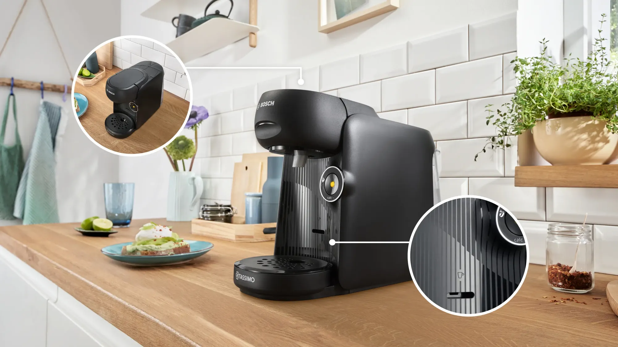 Machine multi-boissons automatique TASSIMO FINESSE friendly TAS162E