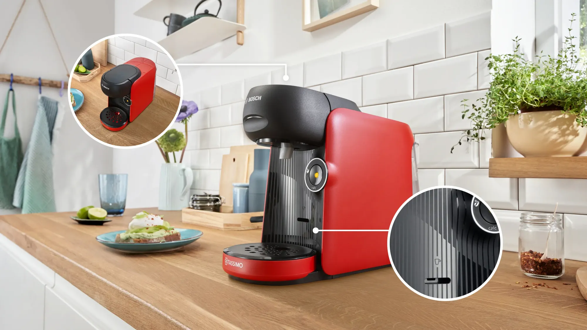 Machine multi-boissons automatique TASSIMO FINESSE friendly TAS163E