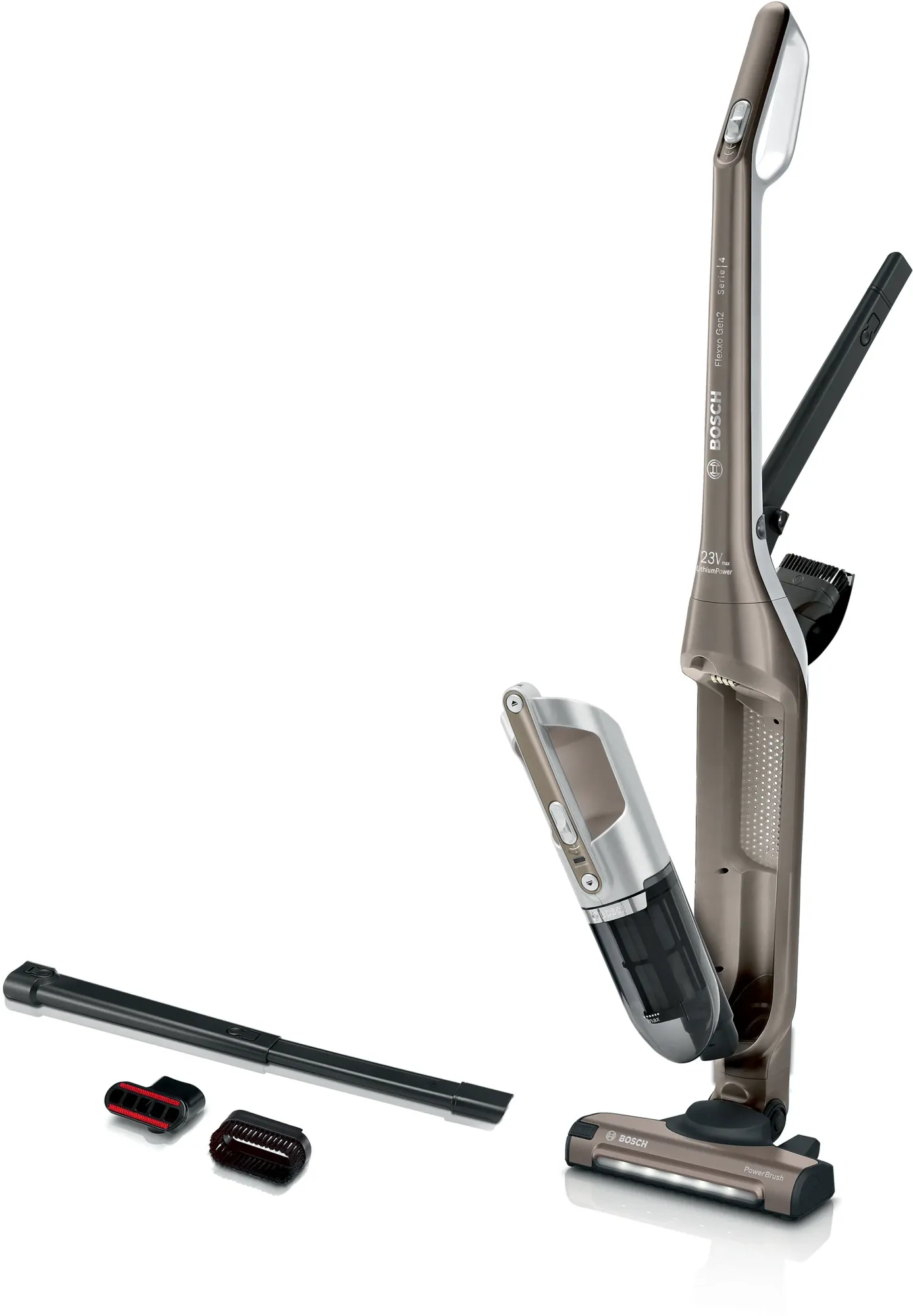 Série 4 Aspirateur rechargeable Flexxo Gen2 23Vmax Marron BBH3ALL23