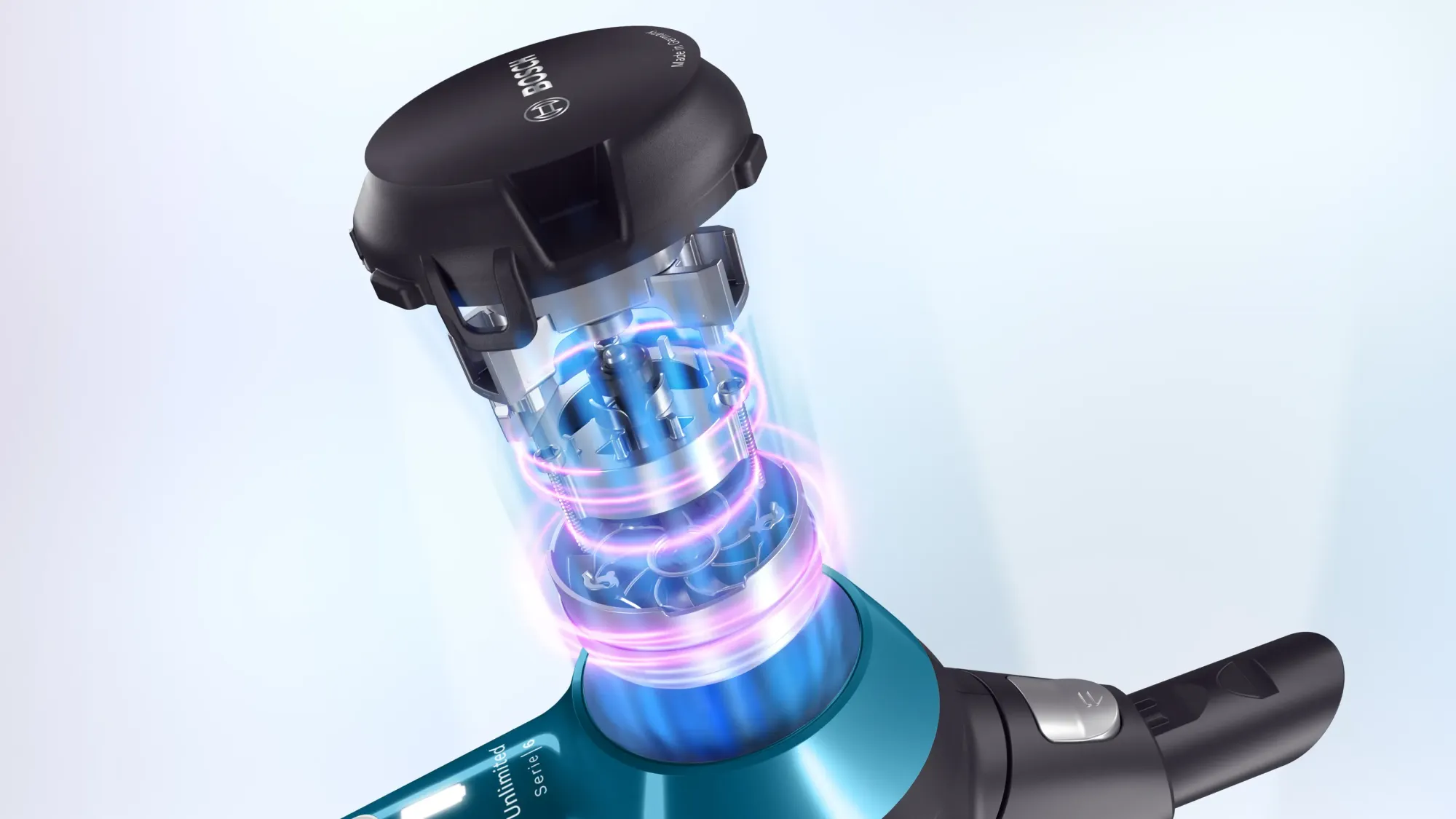 Aspirateur rechargeable Unlimited 6 Bleu BBS611LAG