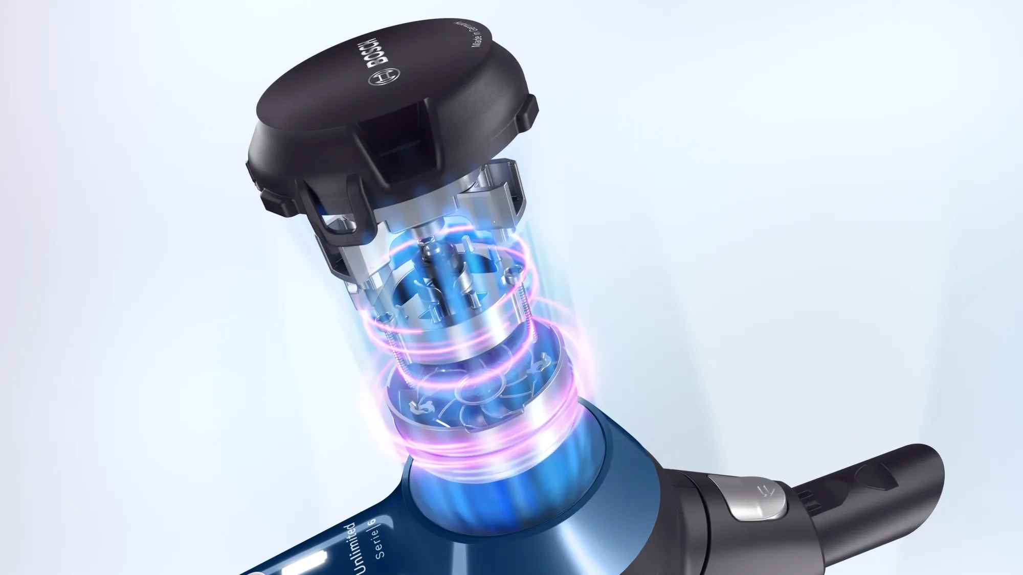 Aspirateur rechargeable Unlimited 6 Bleu BBS611MAT