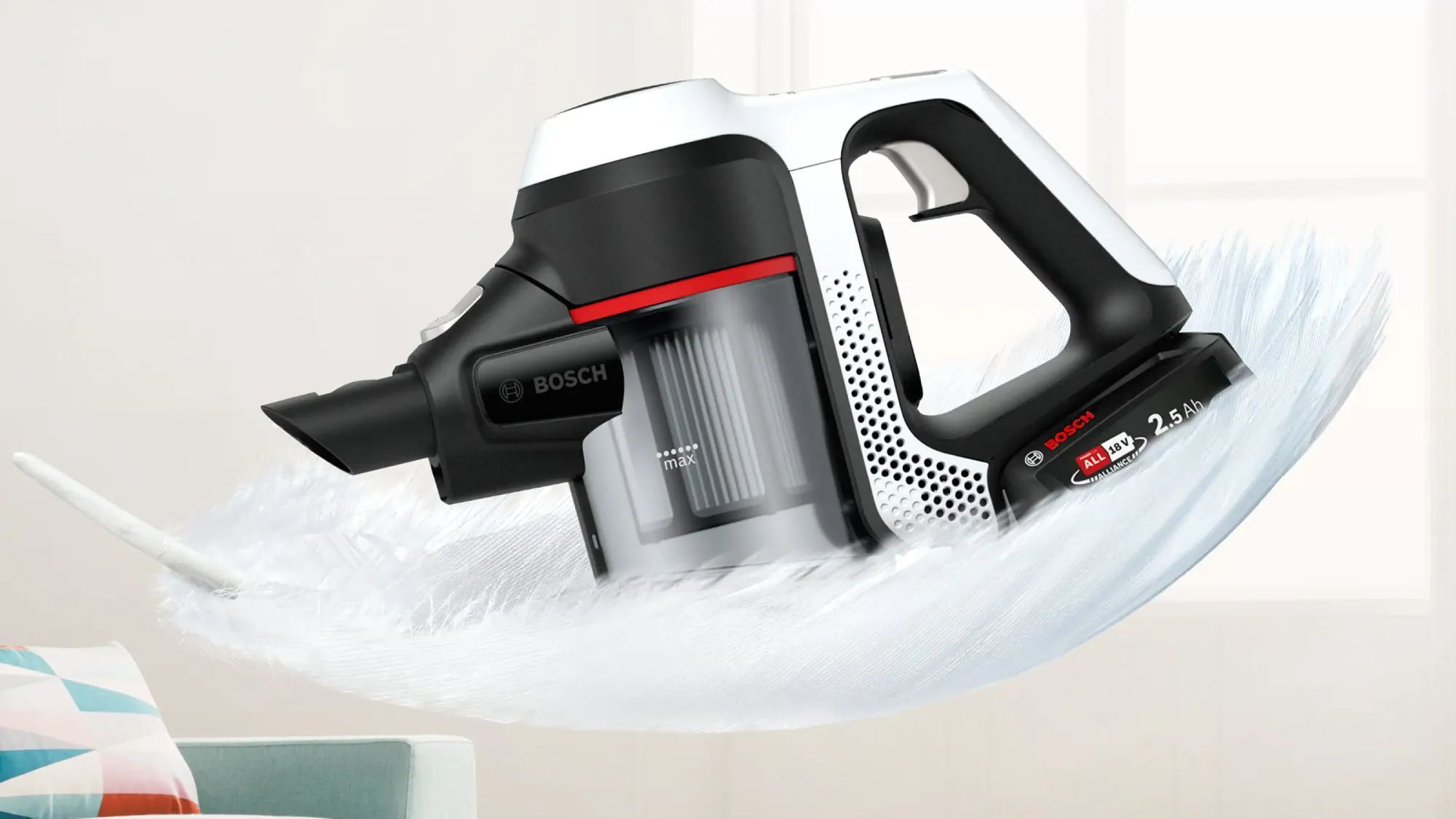 Aspirateur rechargeable Unlimited 6 Blanc BCS611AM