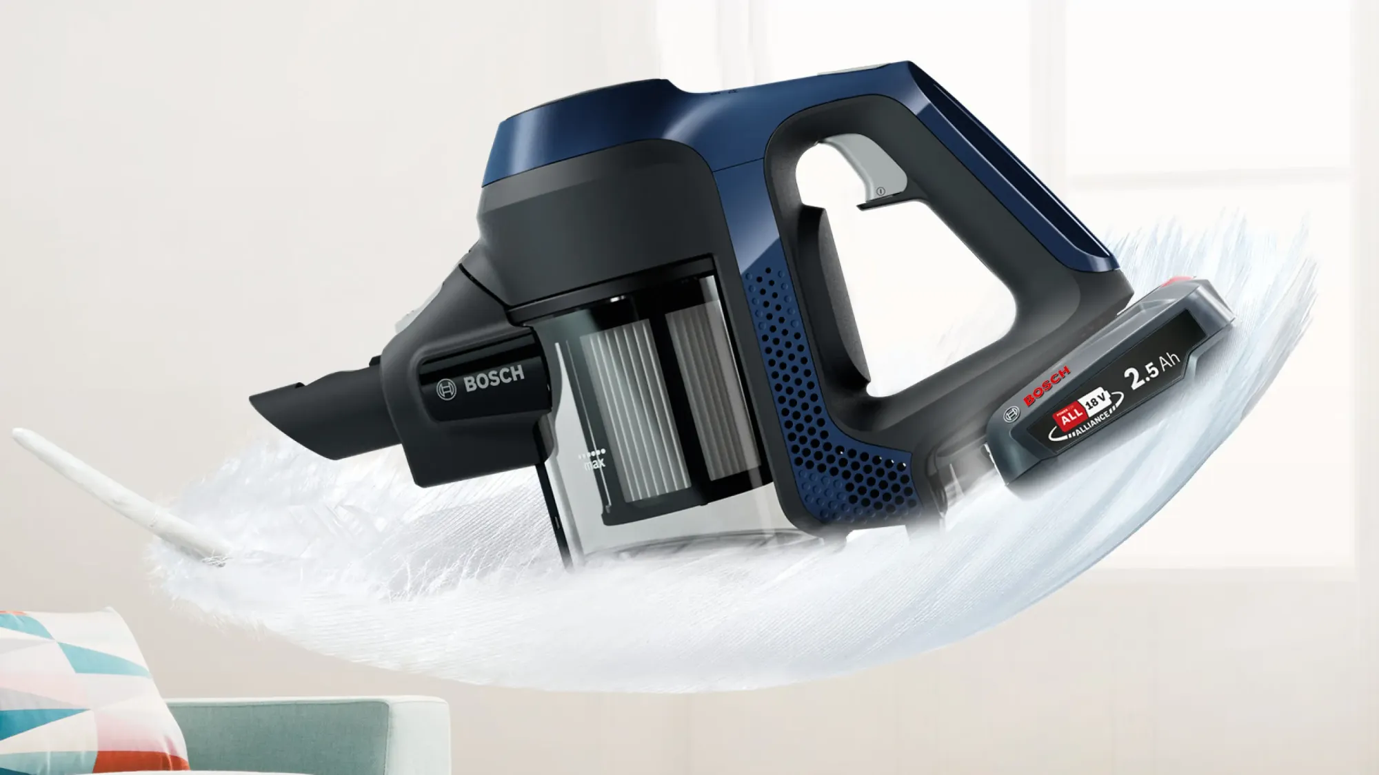 Aspirateur rechargeable Unlimited 6 Bleu BCS611P4A