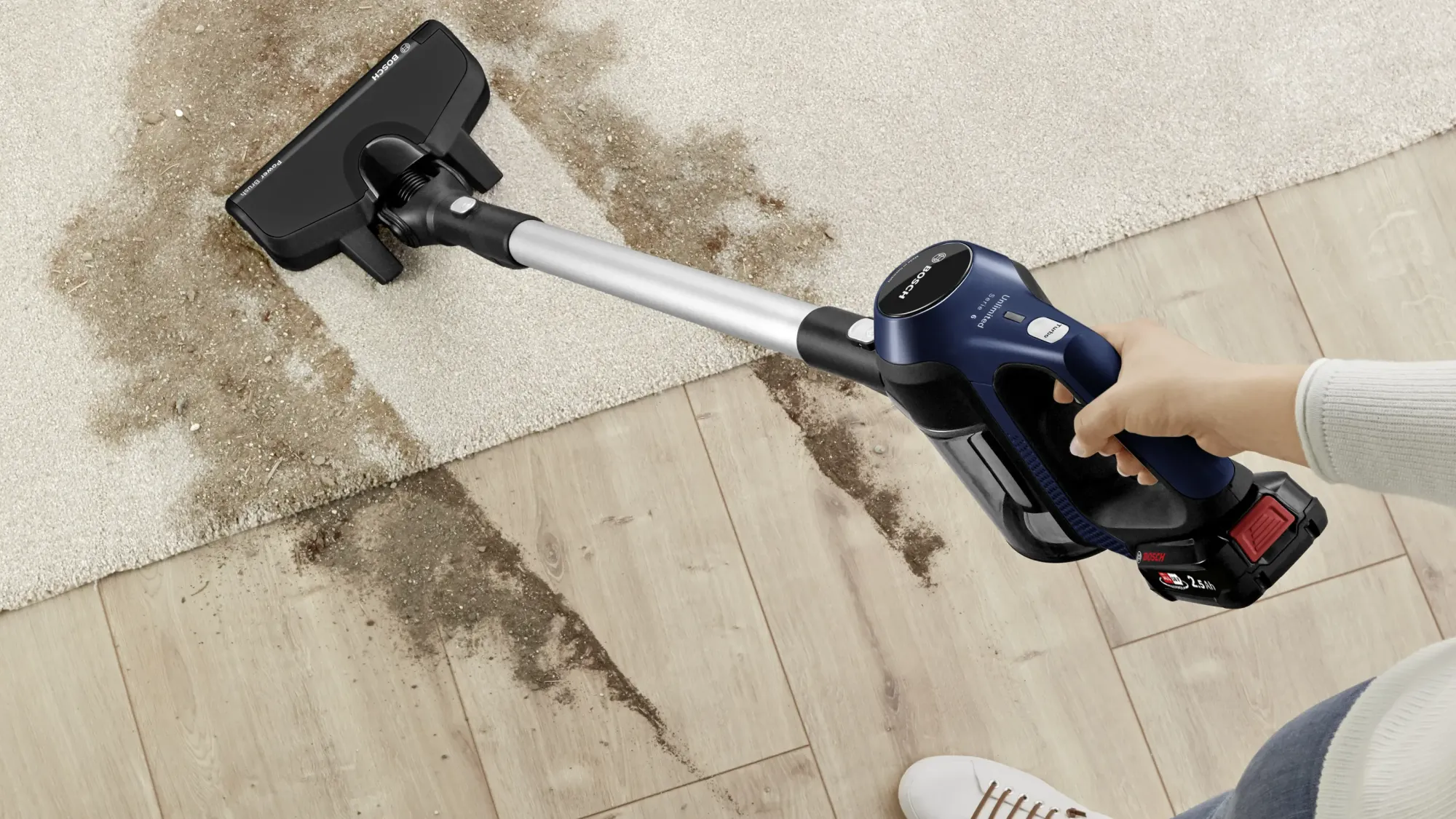 Aspirateur rechargeable Unlimited 6 Bleu BCS611P4A
