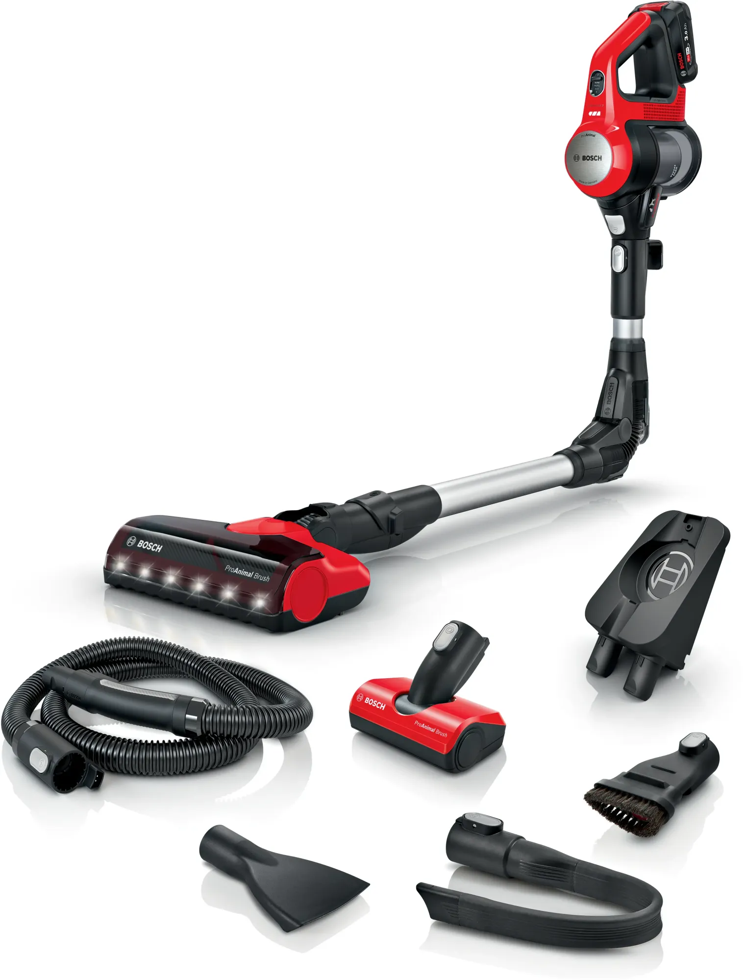 Aspirateur rechargeable Unlimited 7 ProAnimal Rouge BCS711PET