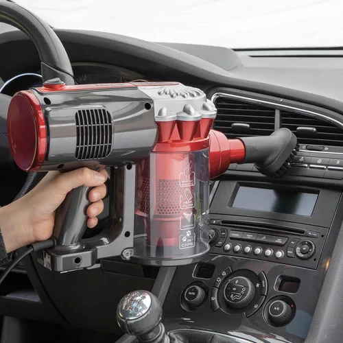 Ariete 2761/10 Aspiradora escoba 2 en 1 Corriente alterna Secar HEPA Sin bolsa 1 L 600 W Rojo