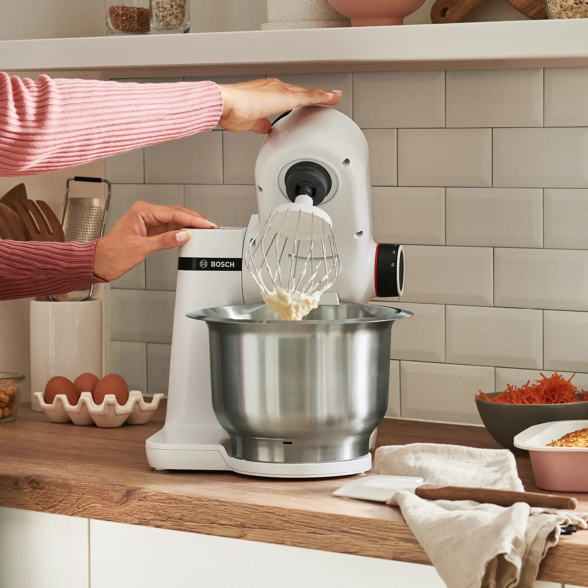 Série 2 Robot pâtissier MUM 700 W Blanc, blanc MUMS2EW40