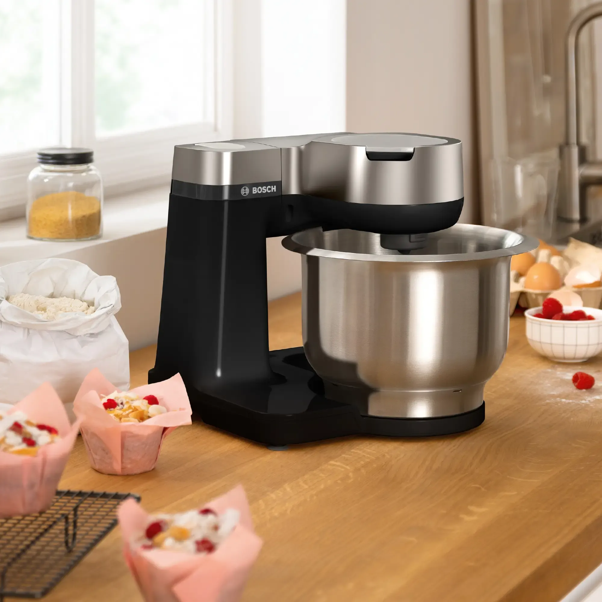 Série 2 Robot pâtissier MUM 900 W Noir, argent MUMS2VM00