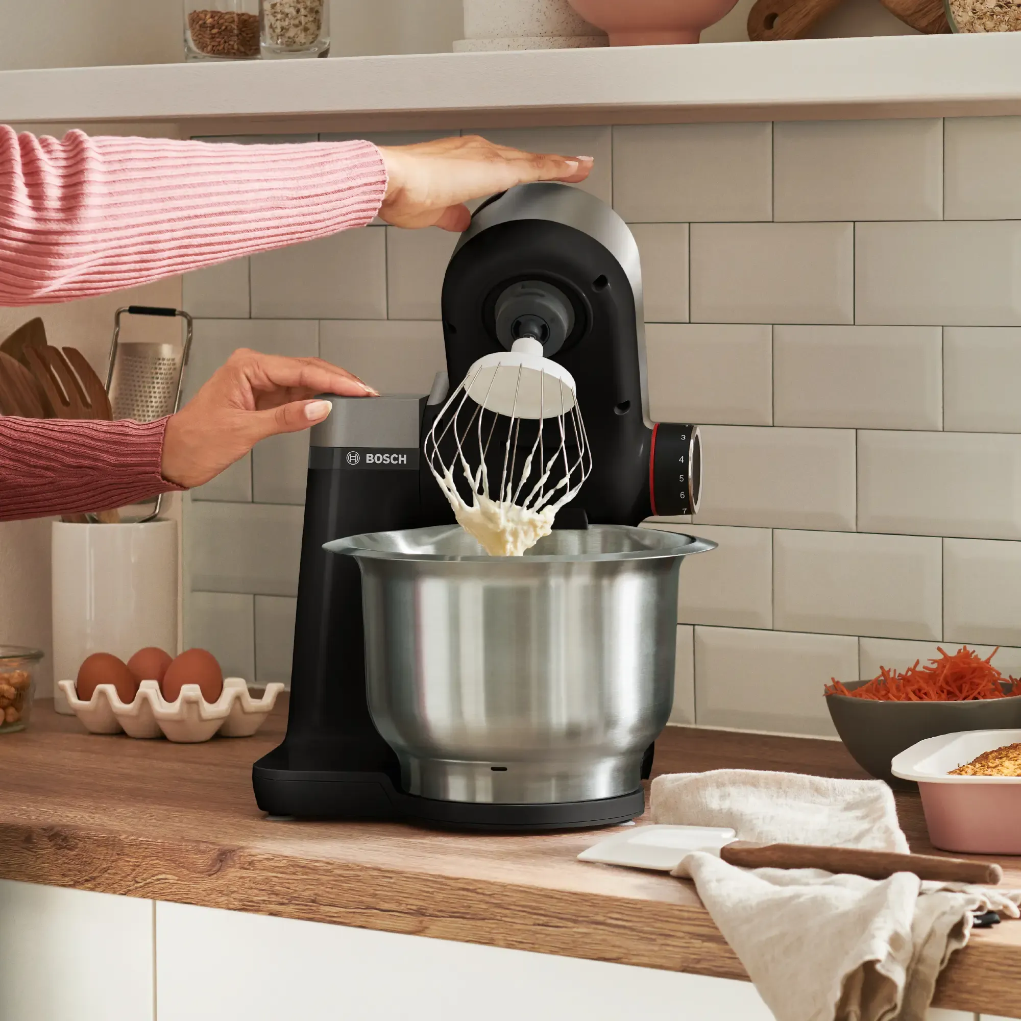 Série 2 Robot pâtissier MUM 900 W Noir, argent MUMS2VM00