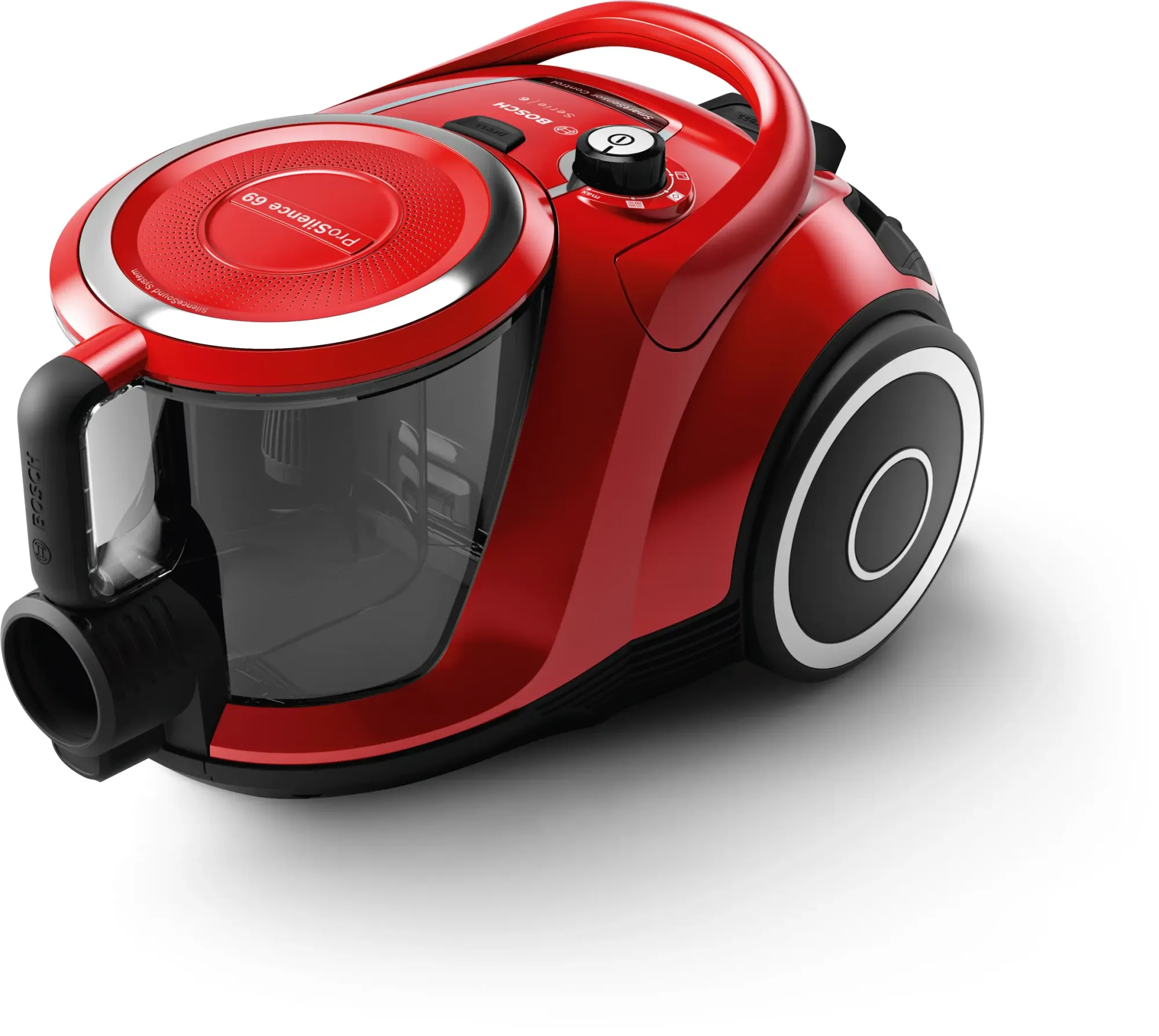 Série 6 Aspirateur sans sac ProSilence Rouge BGC41Q69