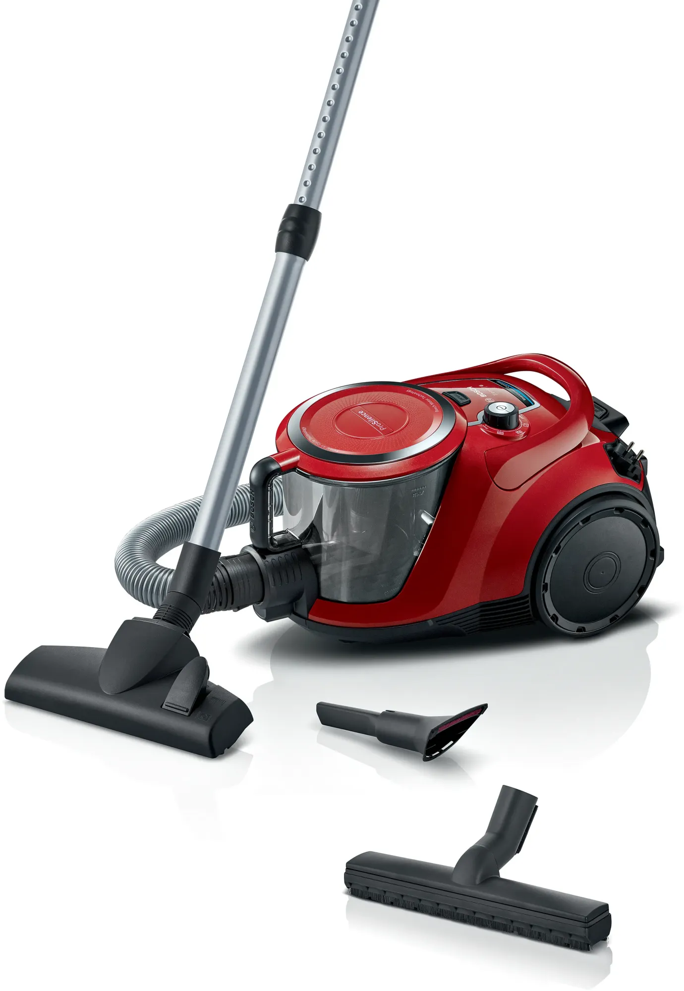 Série 6 Aspirateur sans sac ProSilence Rouge BGC41Q69