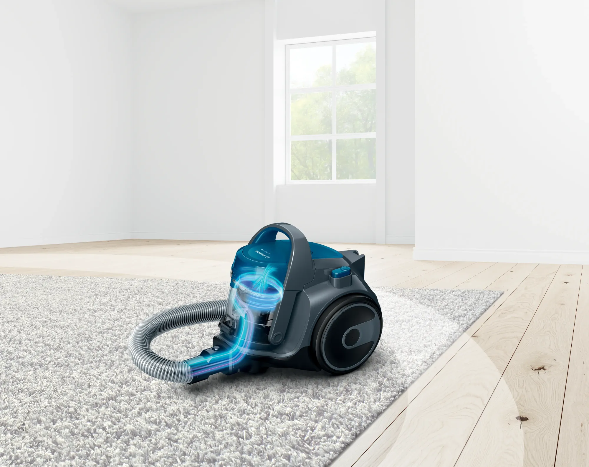 Série 2 Aspirateur sans sac Bleu BGS05A220