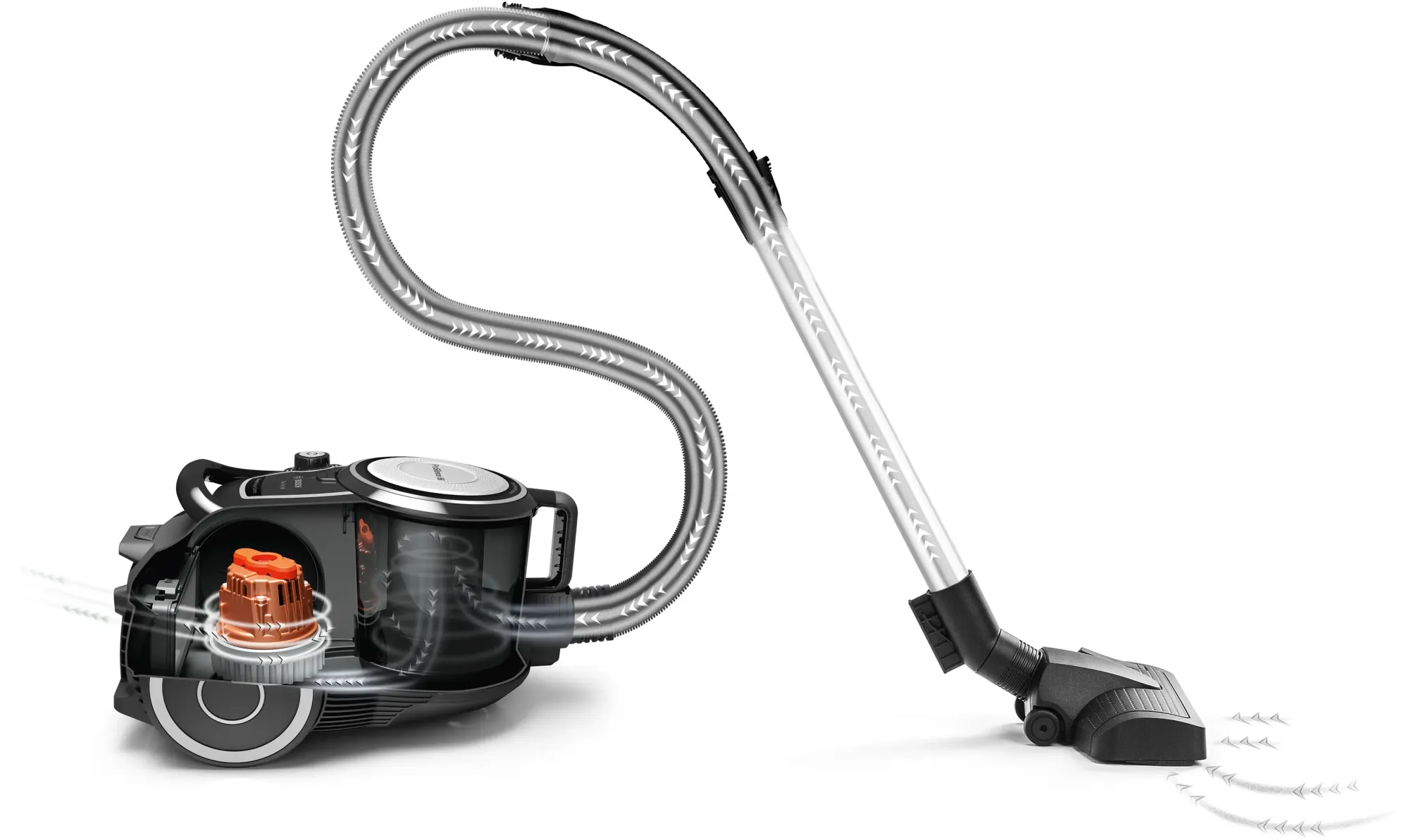 Série 6 Aspirateur sans sac ProFamily Bleu BGS41FAM