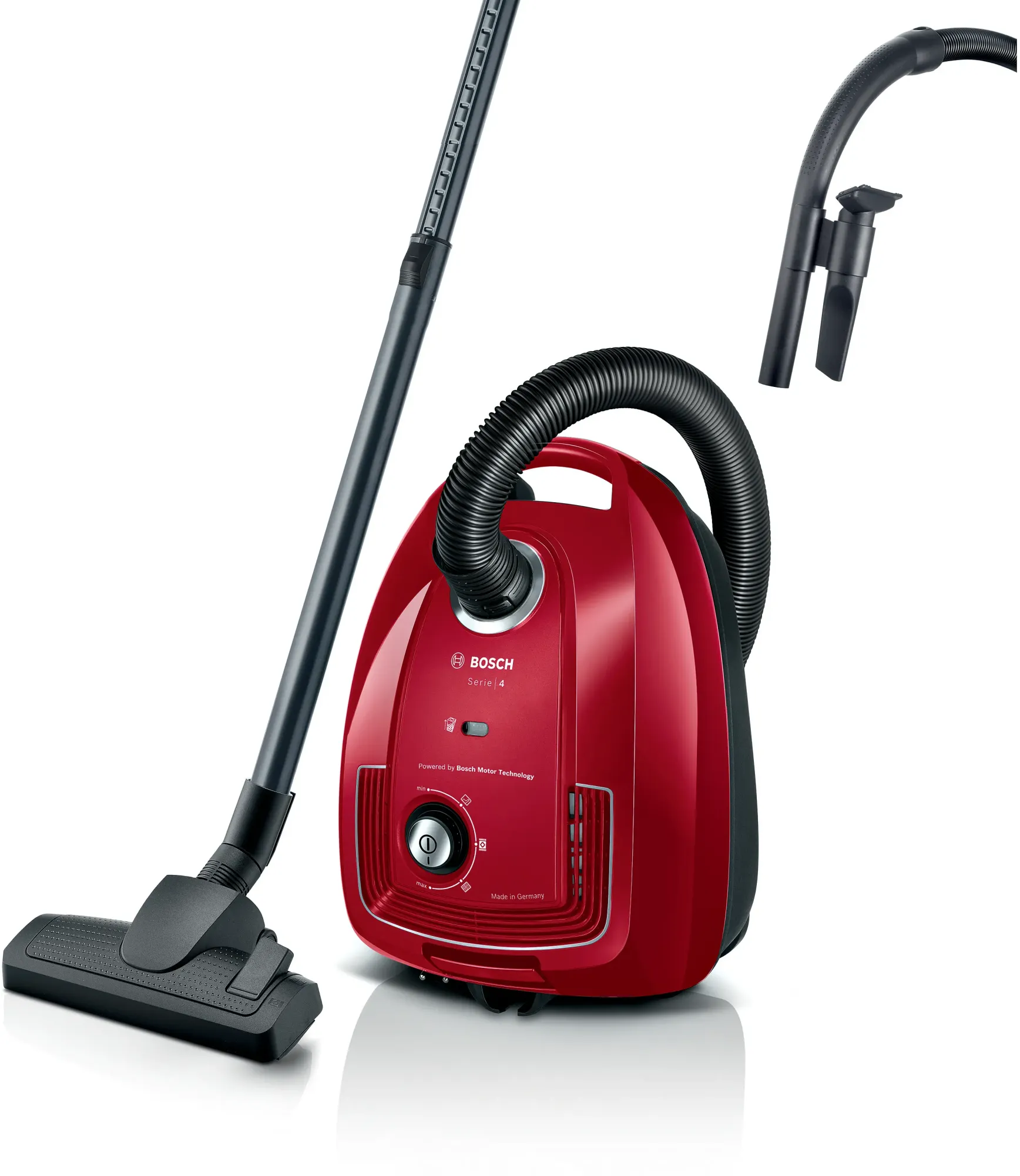 Série 4 Aspirateur avec sac Rouge BGB38RD2