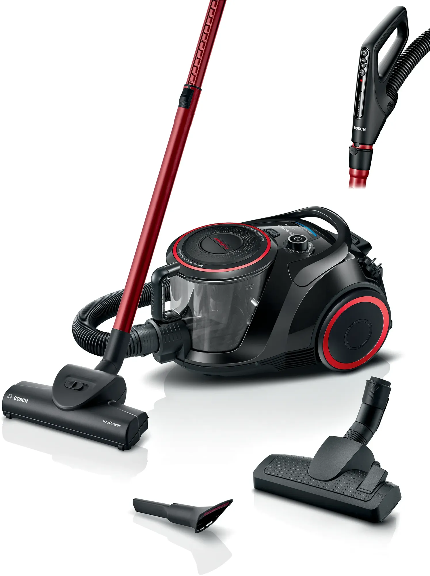 Série 6 Aspirateur sans sac Noir BGS41POW1